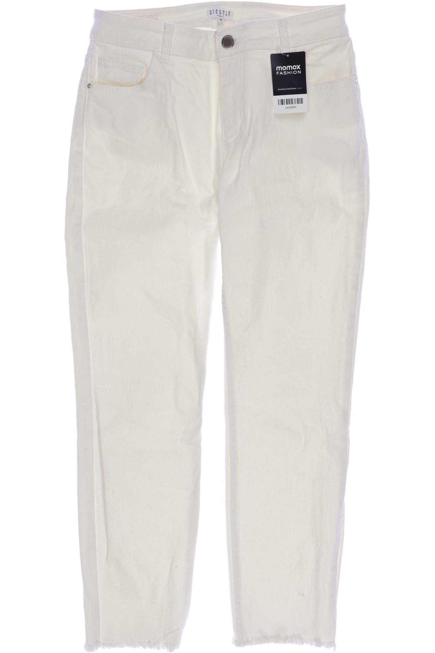 Thumbnail - Claudie Pierlot Damen Jeans, weiß, Gr. 40