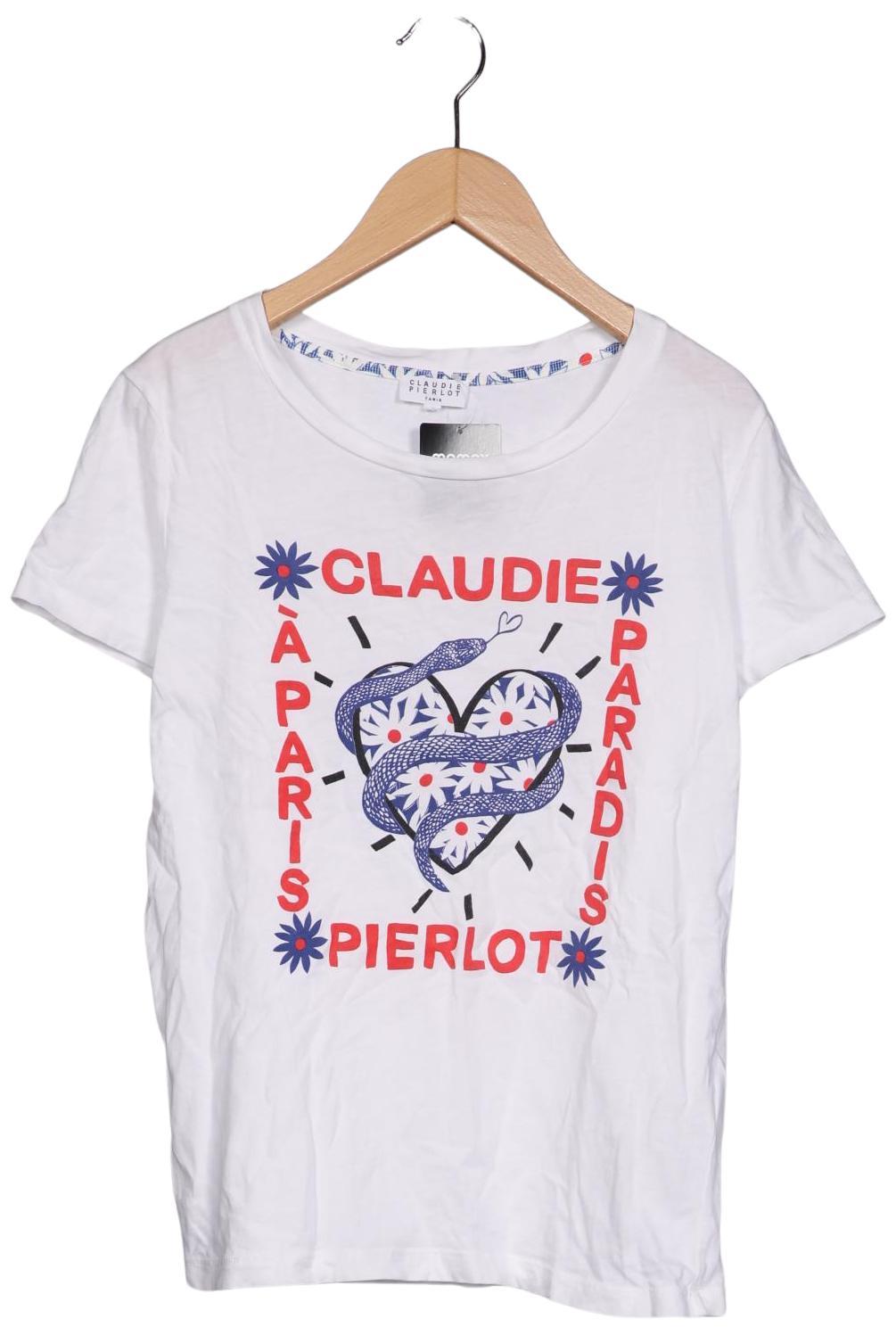 

Claudie Pierlot Damen T-Shirt, weiß, Gr. 36