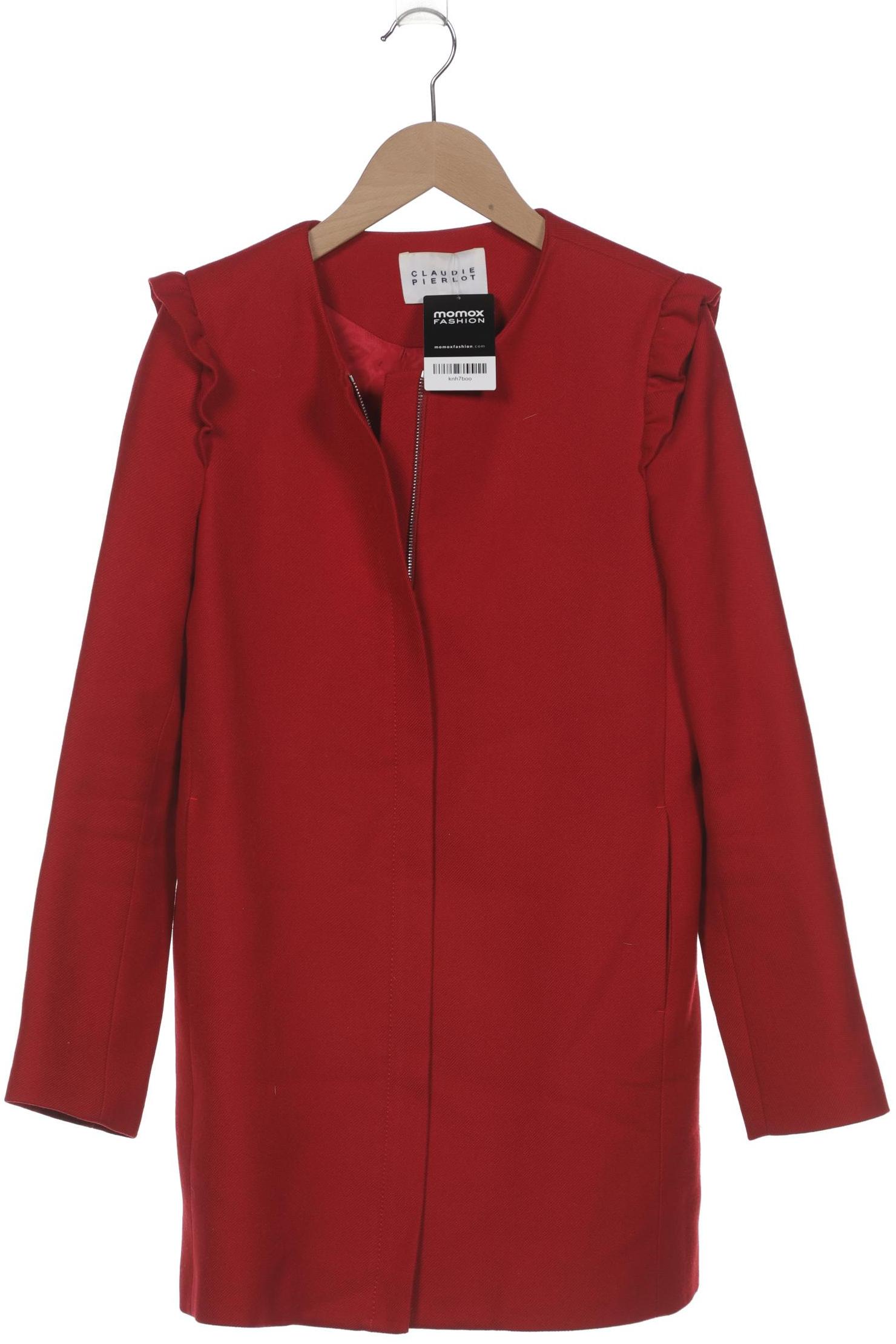 

Claudie Pierlot Damen Mantel, rot, Gr. 36