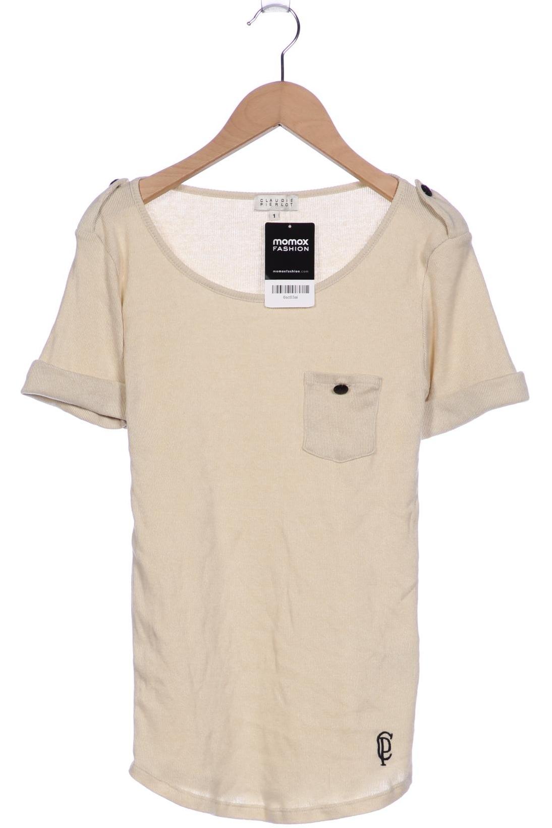 

Claudie Pierlot Damen T-Shirt, beige, Gr. 36