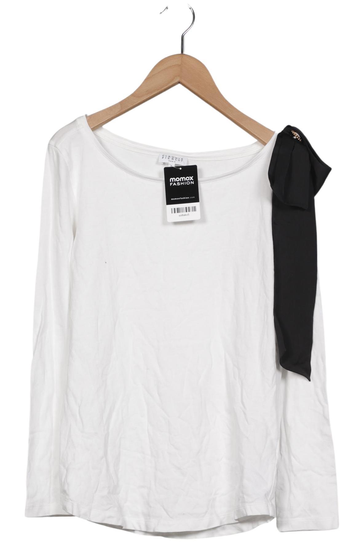 

Claudie Pierlot Damen Langarmshirt, weiß, Gr. 38