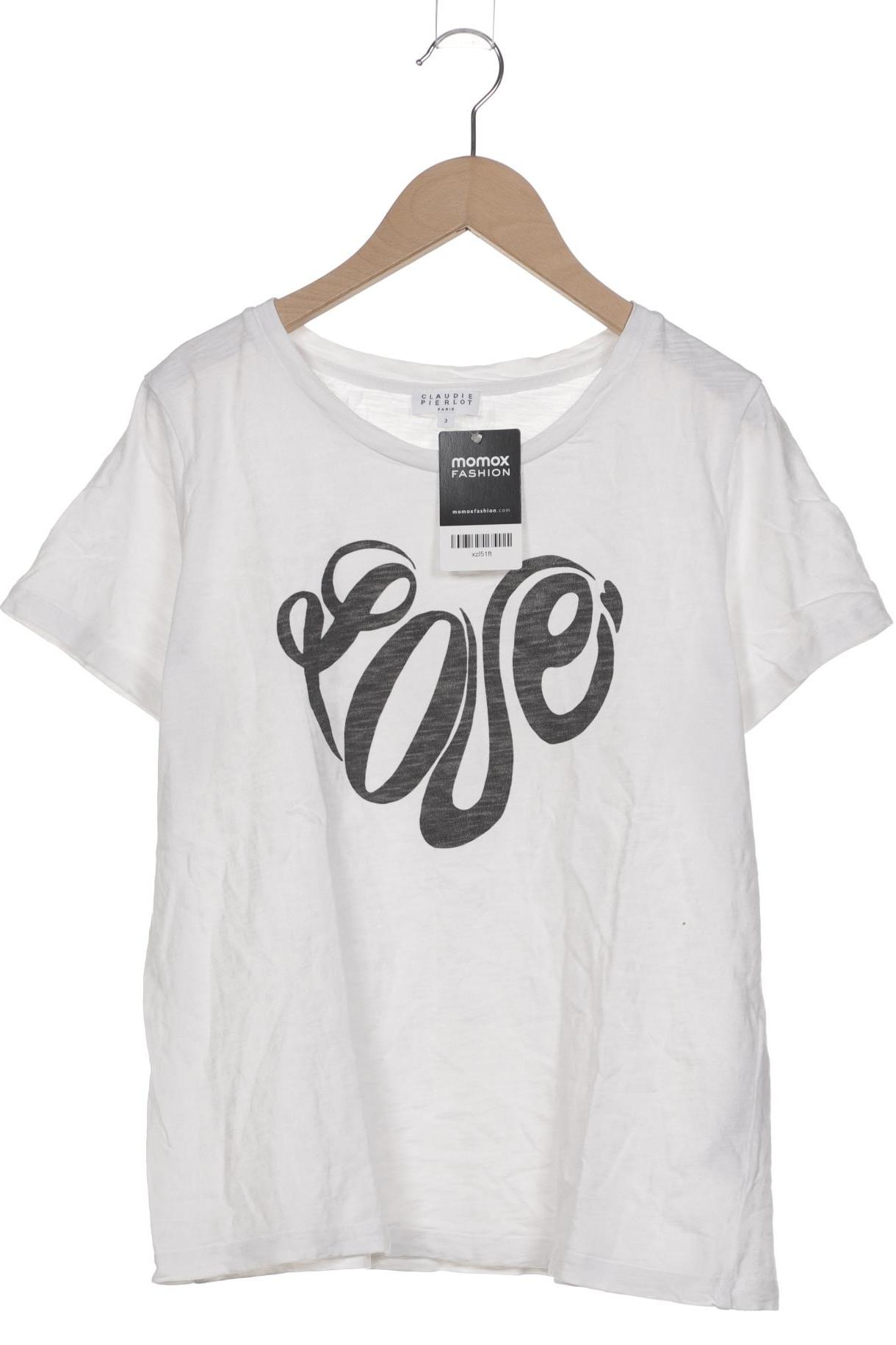 

Claudie Pierlot Damen T-Shirt, weiß, Gr. 40