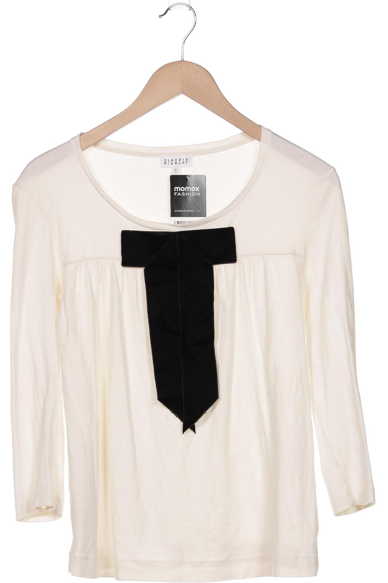 

Claudie Pierlot Damen Langarmshirt, cremeweiß, Gr. 38