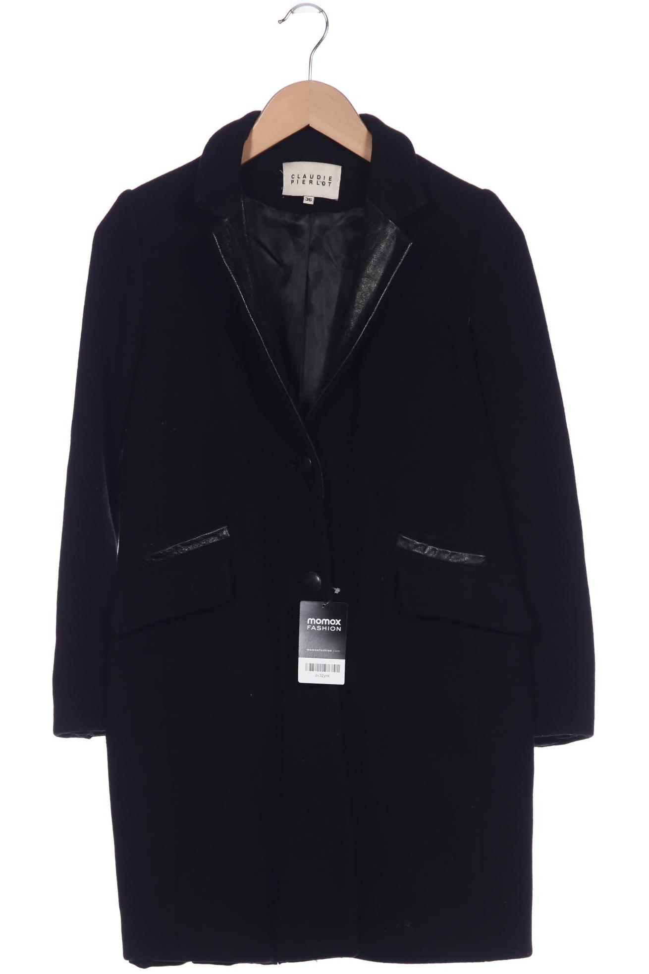 

Claudie Pierlot Damen Mantel, schwarz, Gr. 36