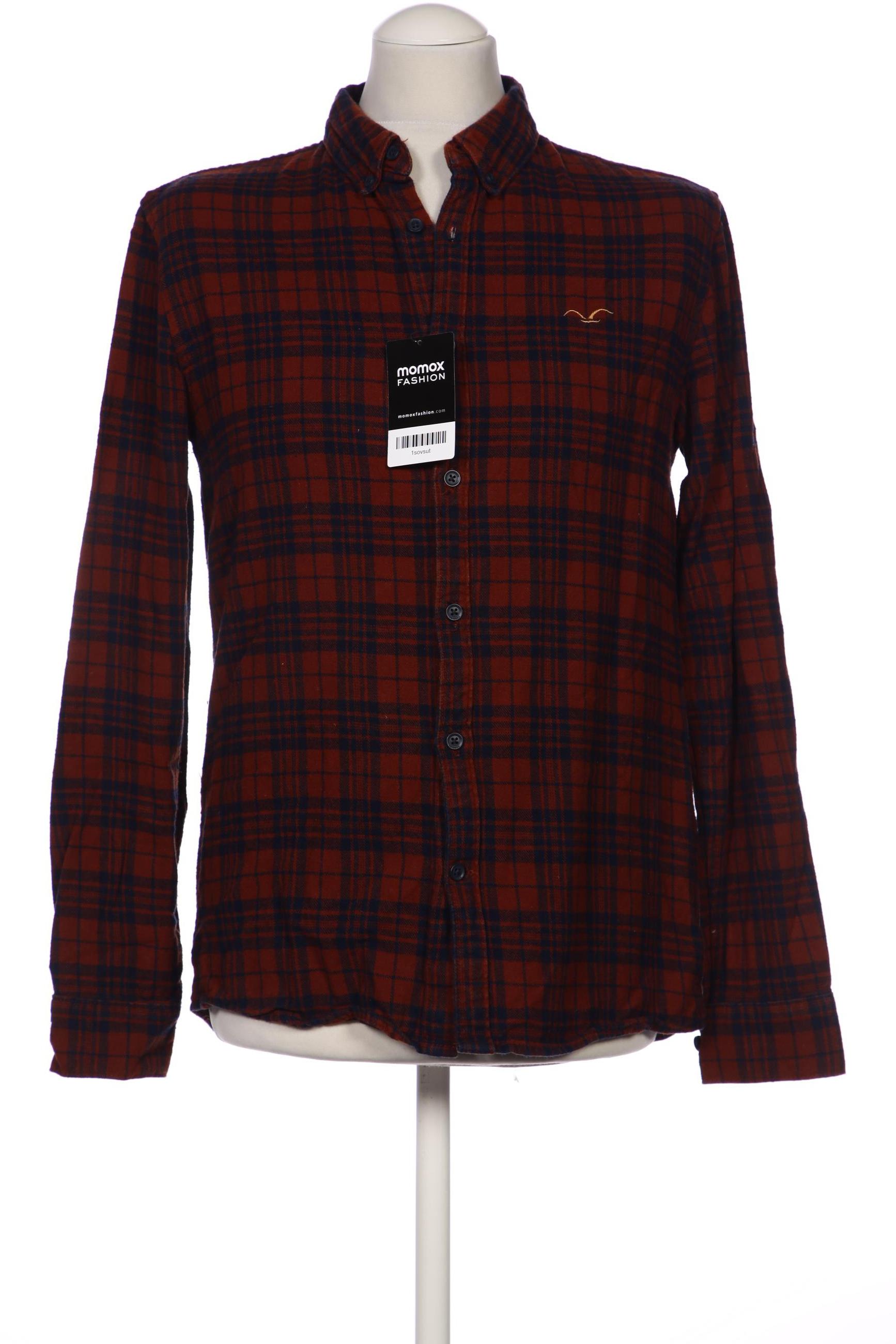

Cleptomanicx Herren Hemd, braun