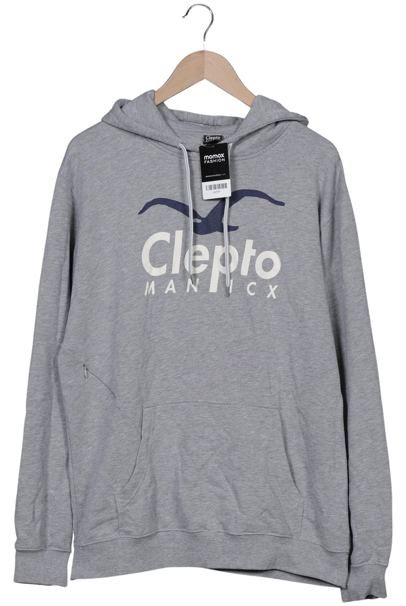 

Cleptomanicx Herren Kapuzenpullover, grau, Gr. 52