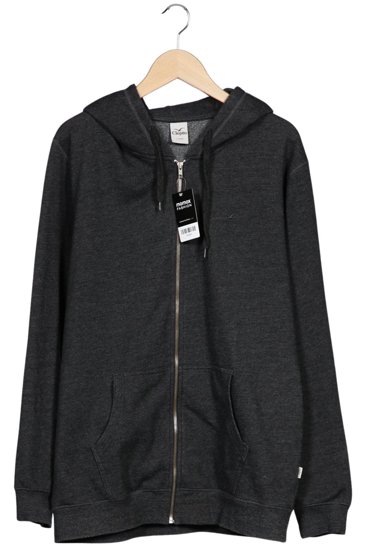 

Cleptomanicx Herren Kapuzenpullover, grau, Gr. 52