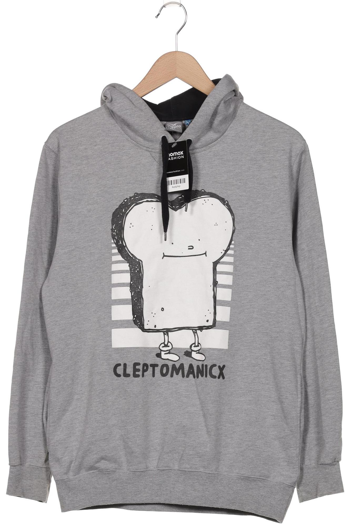 

Cleptomanicx Herren Kapuzenpullover, grau, Gr. 46
