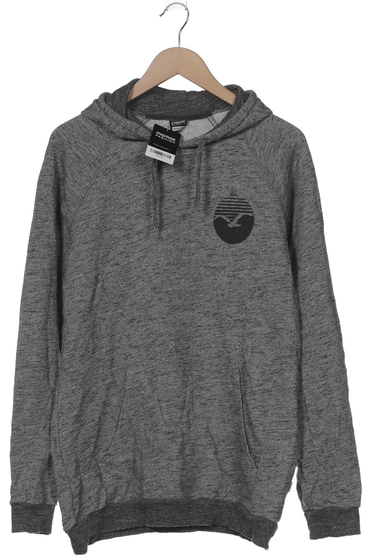 

Cleptomanicx Herren Kapuzenpullover, grau, Gr. 48