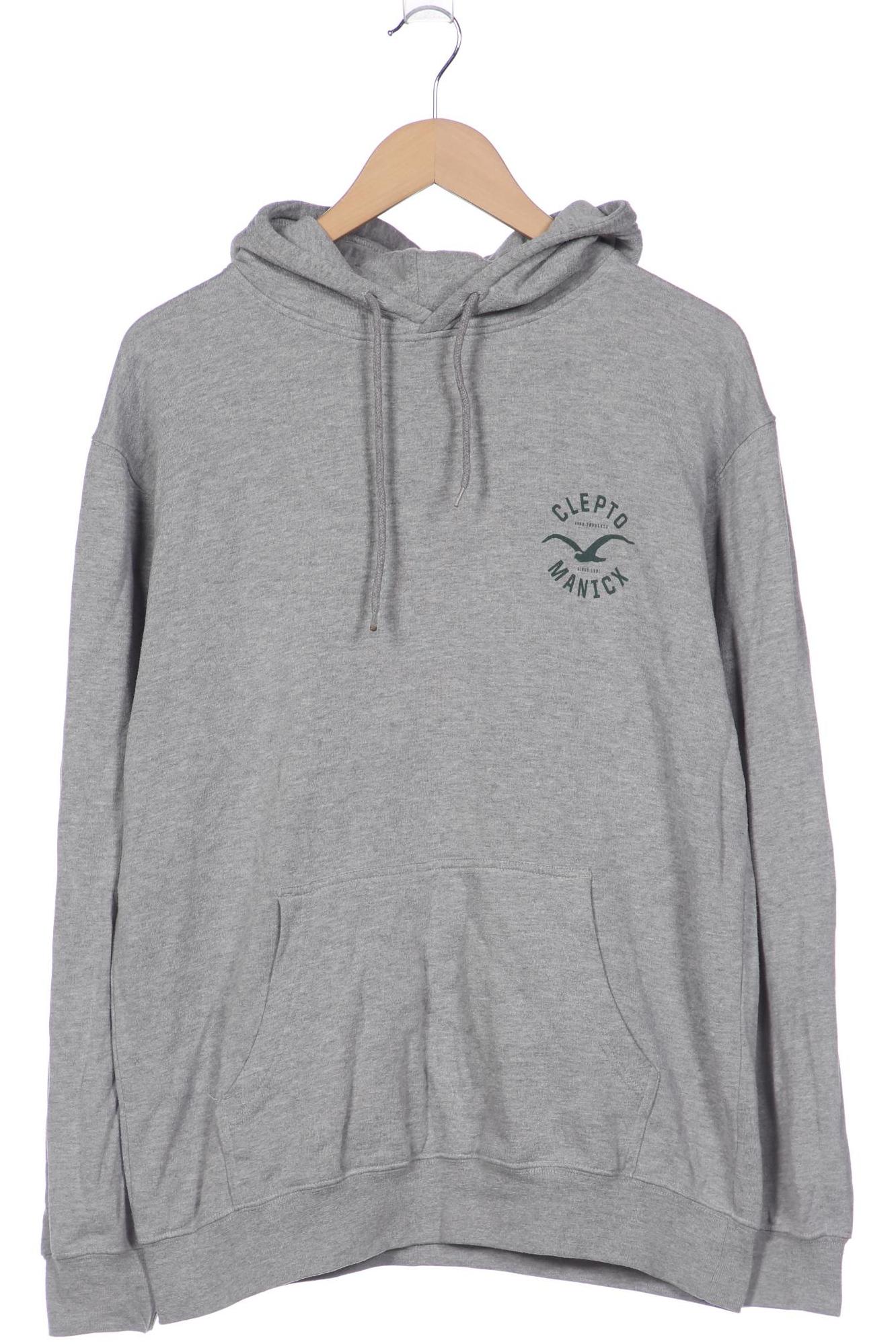

Cleptomanicx Herren Kapuzenpullover, grau