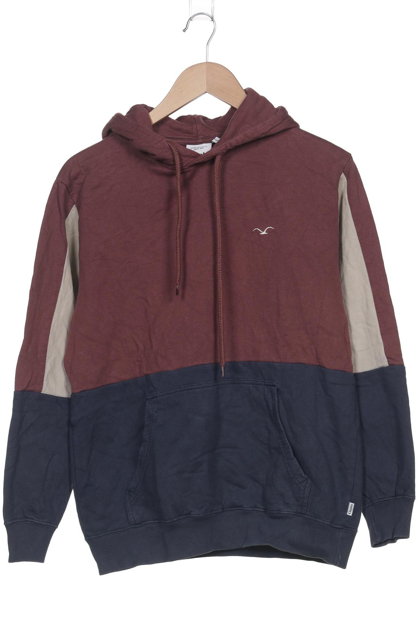 

Cleptomanicx Herren Kapuzenpullover, bordeaux, Gr. 46