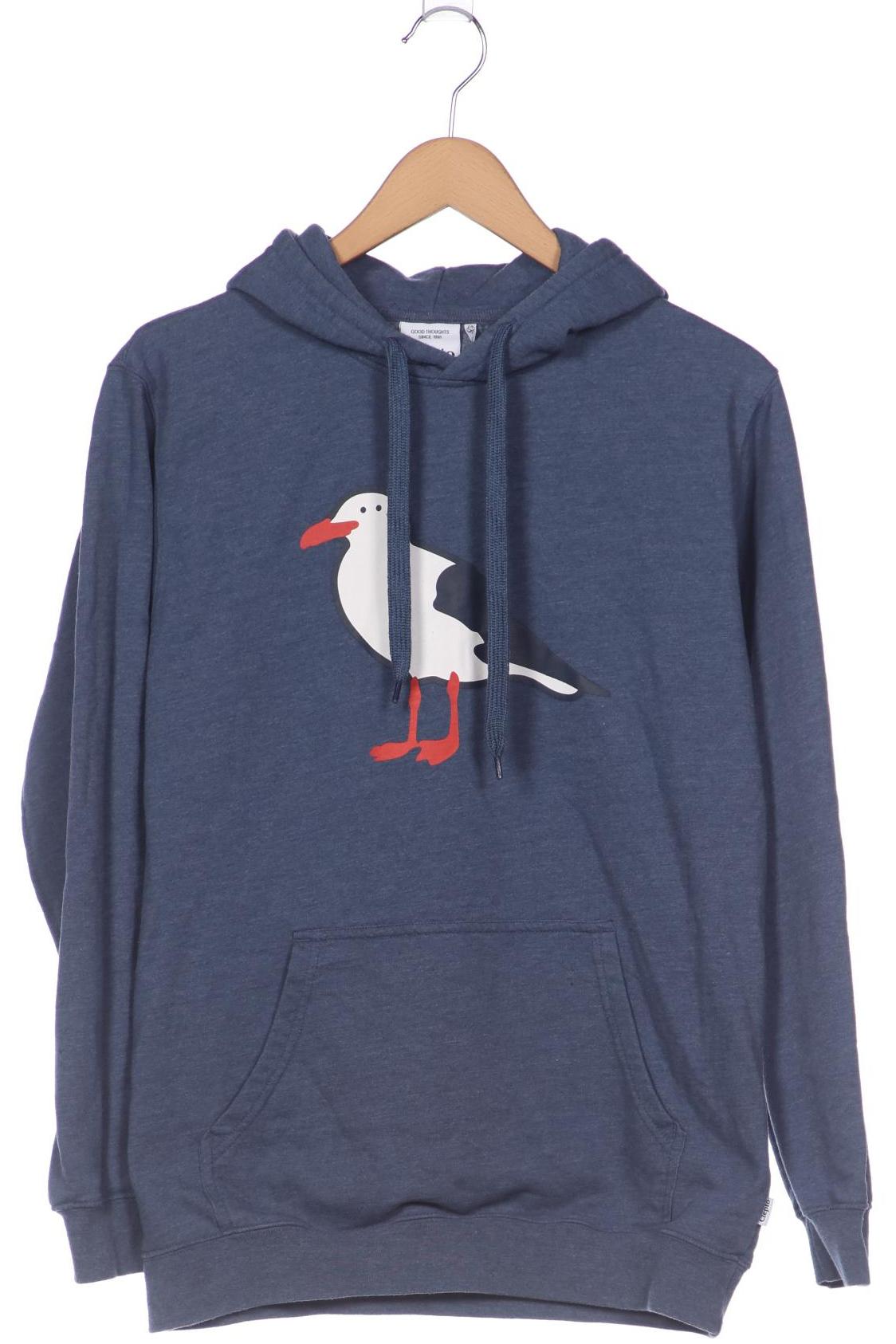 

Cleptomanicx Herren Kapuzenpullover, blau, Gr. 46