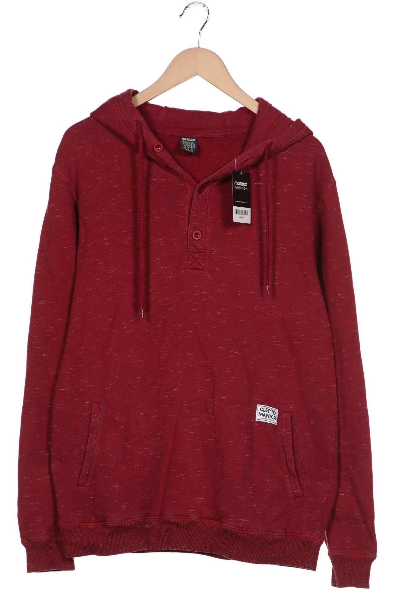 

Cleptomanicx Herren Kapuzenpullover, bordeaux