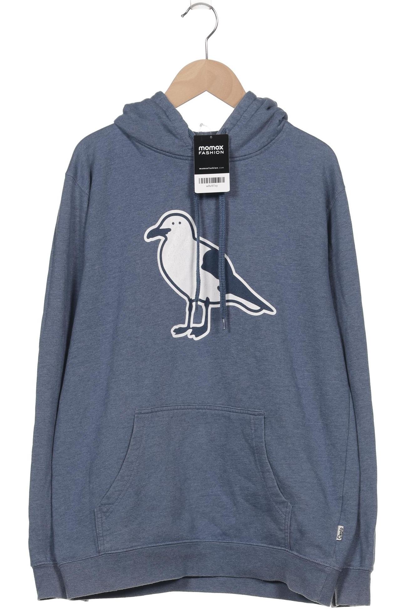 

Cleptomanicx Herren Kapuzenpullover, blau, Gr. 46