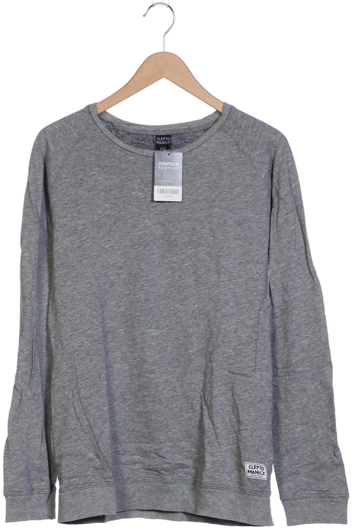 

Cleptomanicx Herren Langarmshirt, grau, Gr. 52
