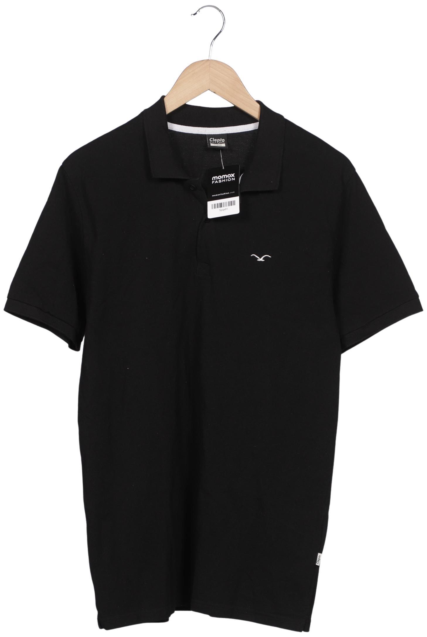 

Cleptomanicx Herren Poloshirt, schwarz, Gr. 52