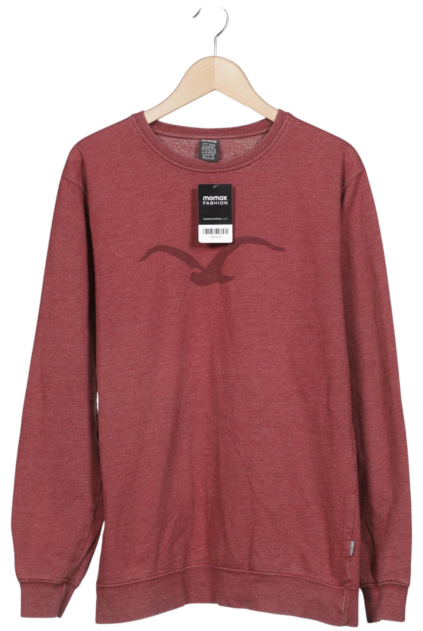 Thumbnail - Cleptomanicx Herren Sweatshirt, rot, Gr. 52