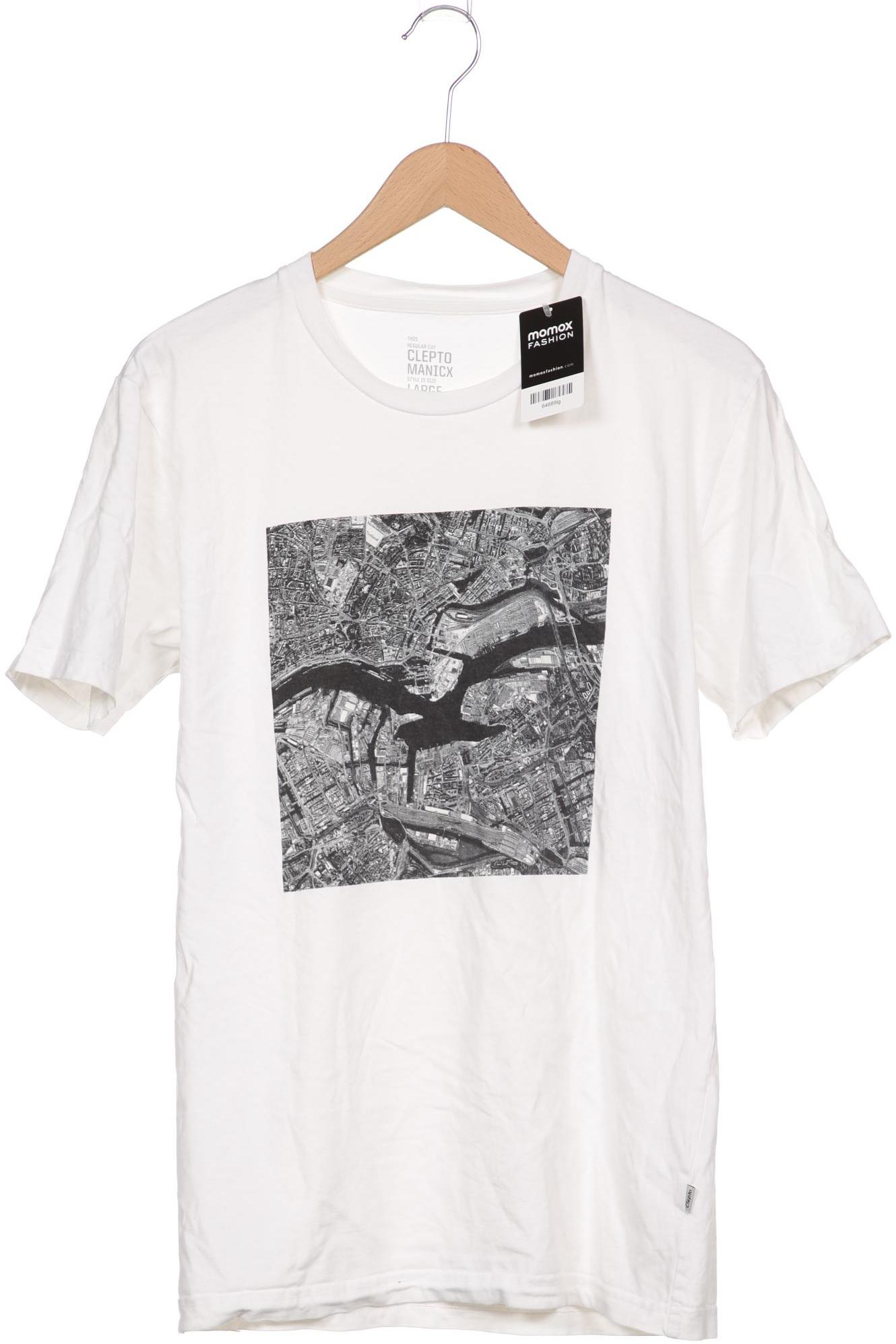 

Cleptomanicx Herren T-Shirt, weiß