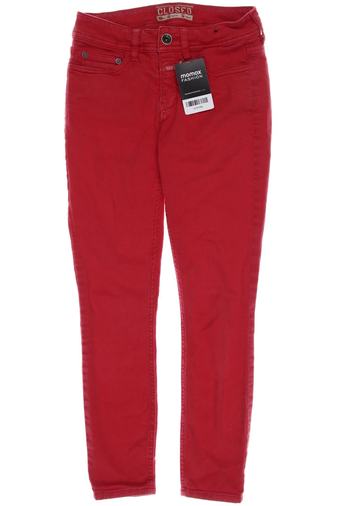 

Closed Damen Jeans, rot, Gr. 25