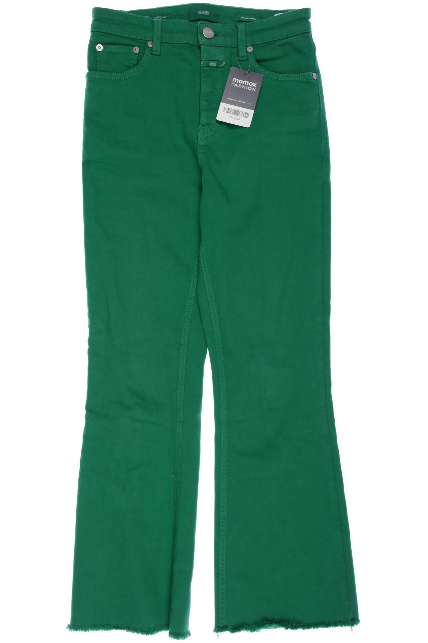Thumbnail - Closed Damen Jeans, grün, Gr. 24