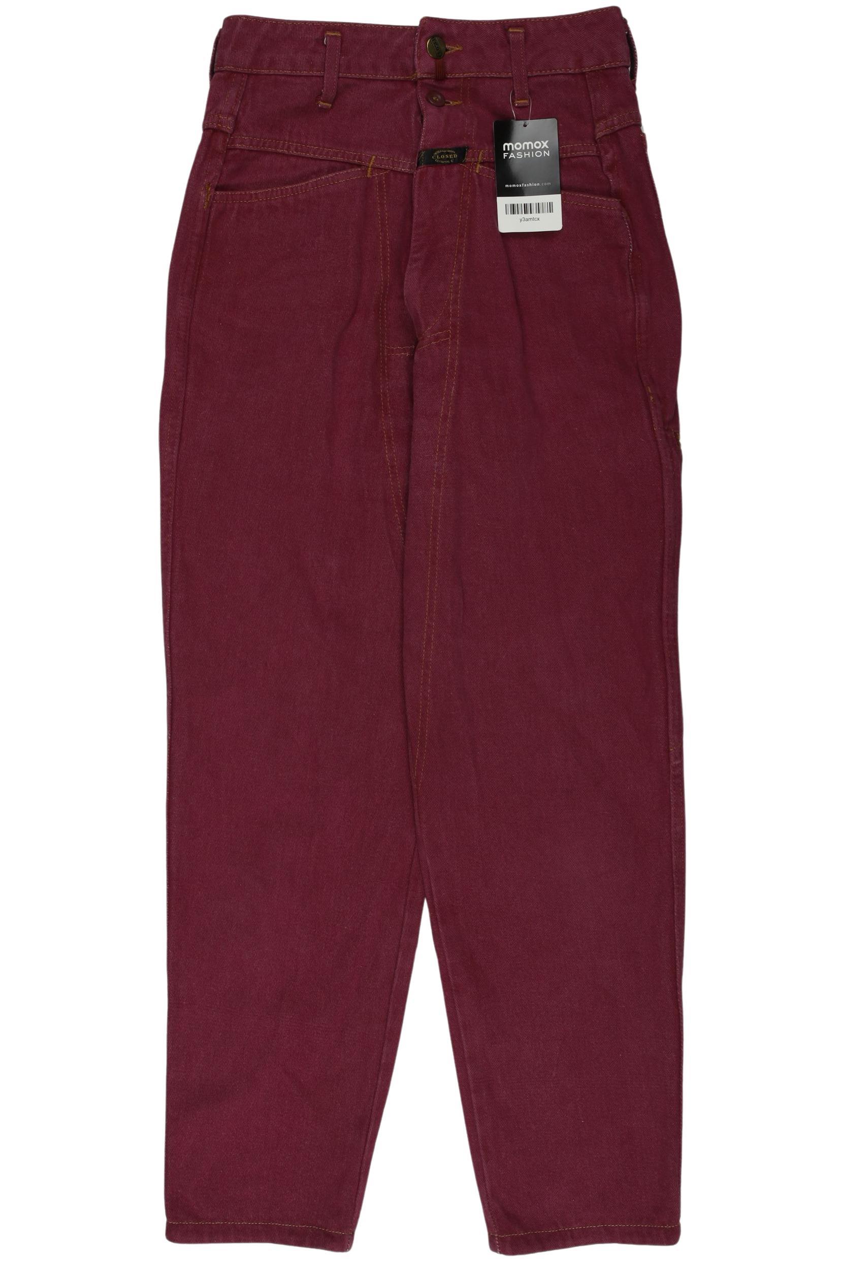 

Closed Damen Jeans, bordeaux, Gr. 24