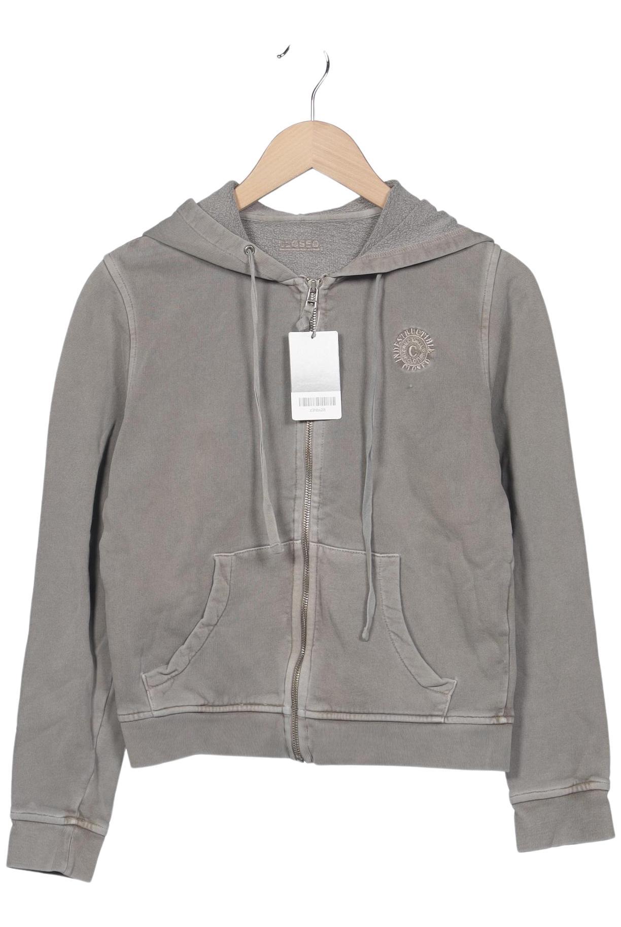 

Closed Damen Kapuzenpullover, grau, Gr. 38