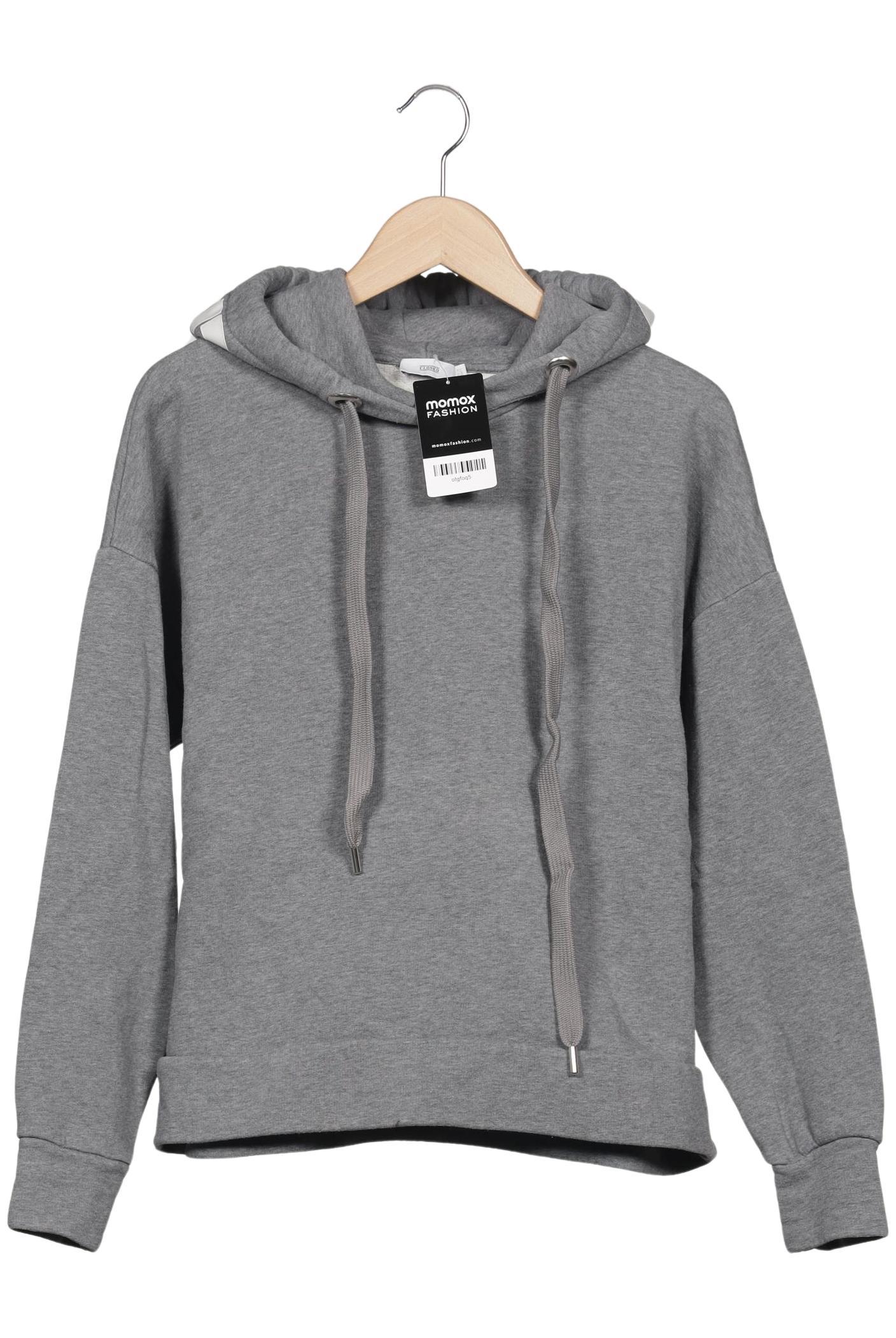 

Closed Damen Kapuzenpullover, grau, Gr. 34