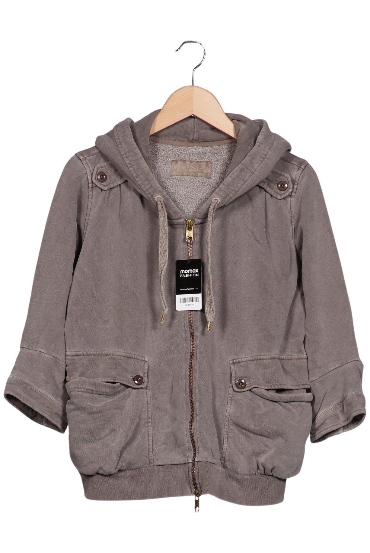 

Closed Damen Kapuzenpullover, grau, Gr. 42