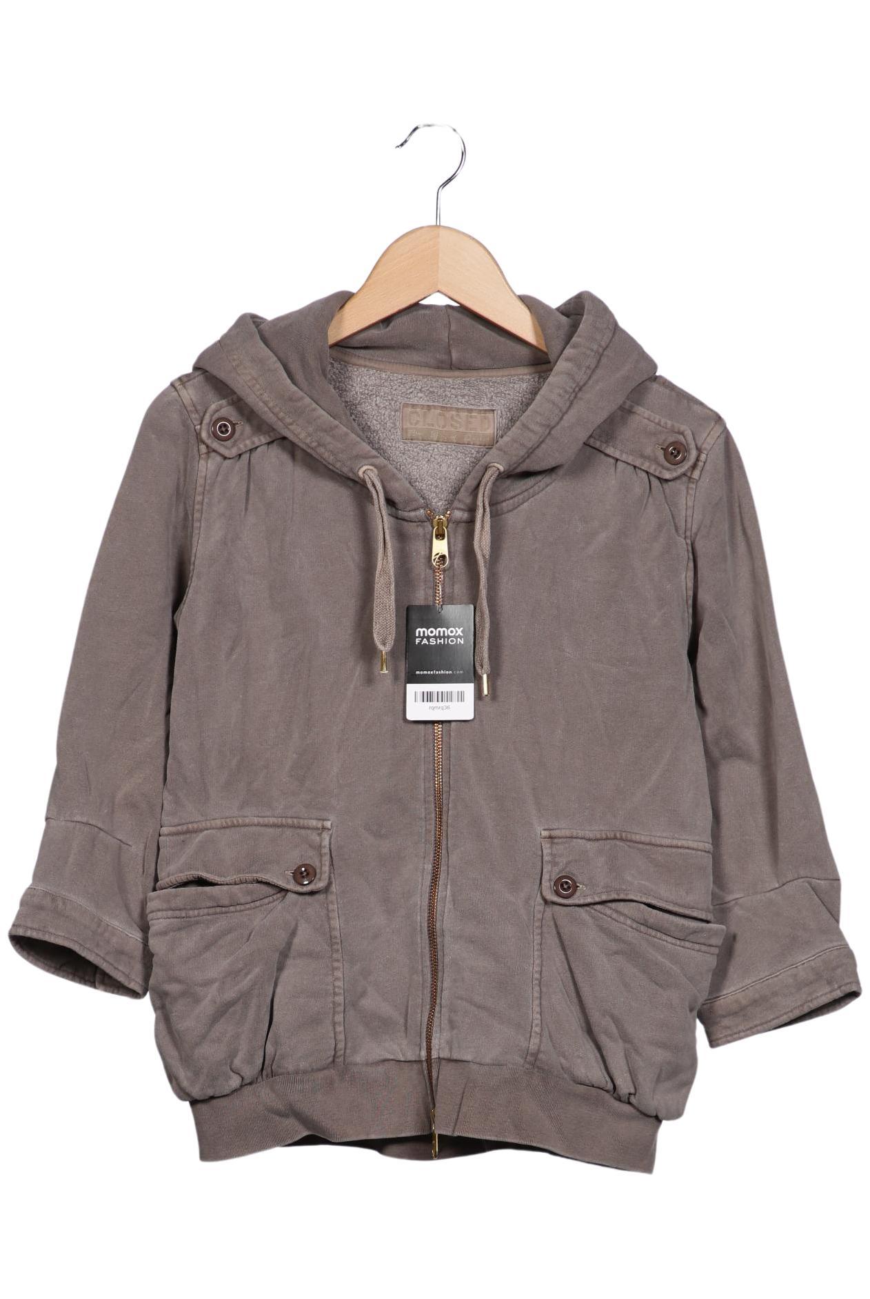 

Closed Damen Kapuzenpullover, grau, Gr. 38