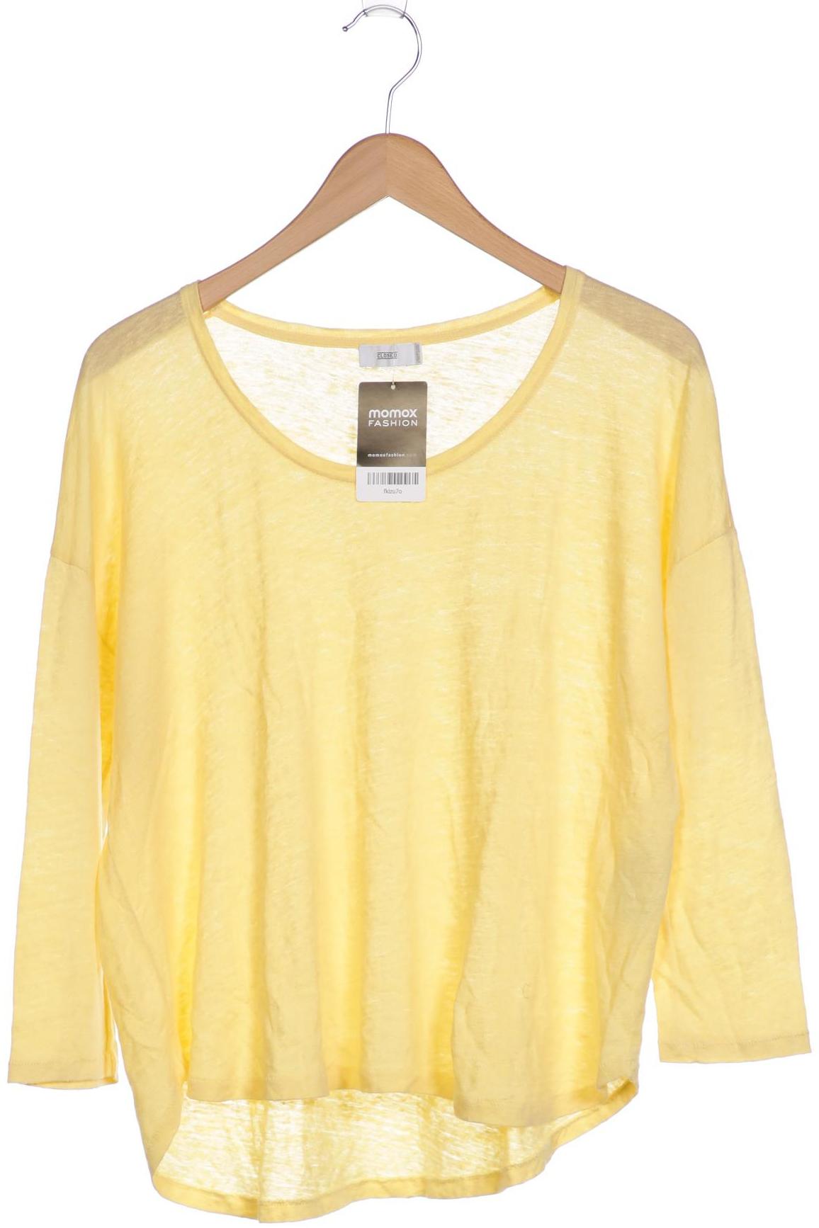 

Closed Damen Langarmshirt, gelb