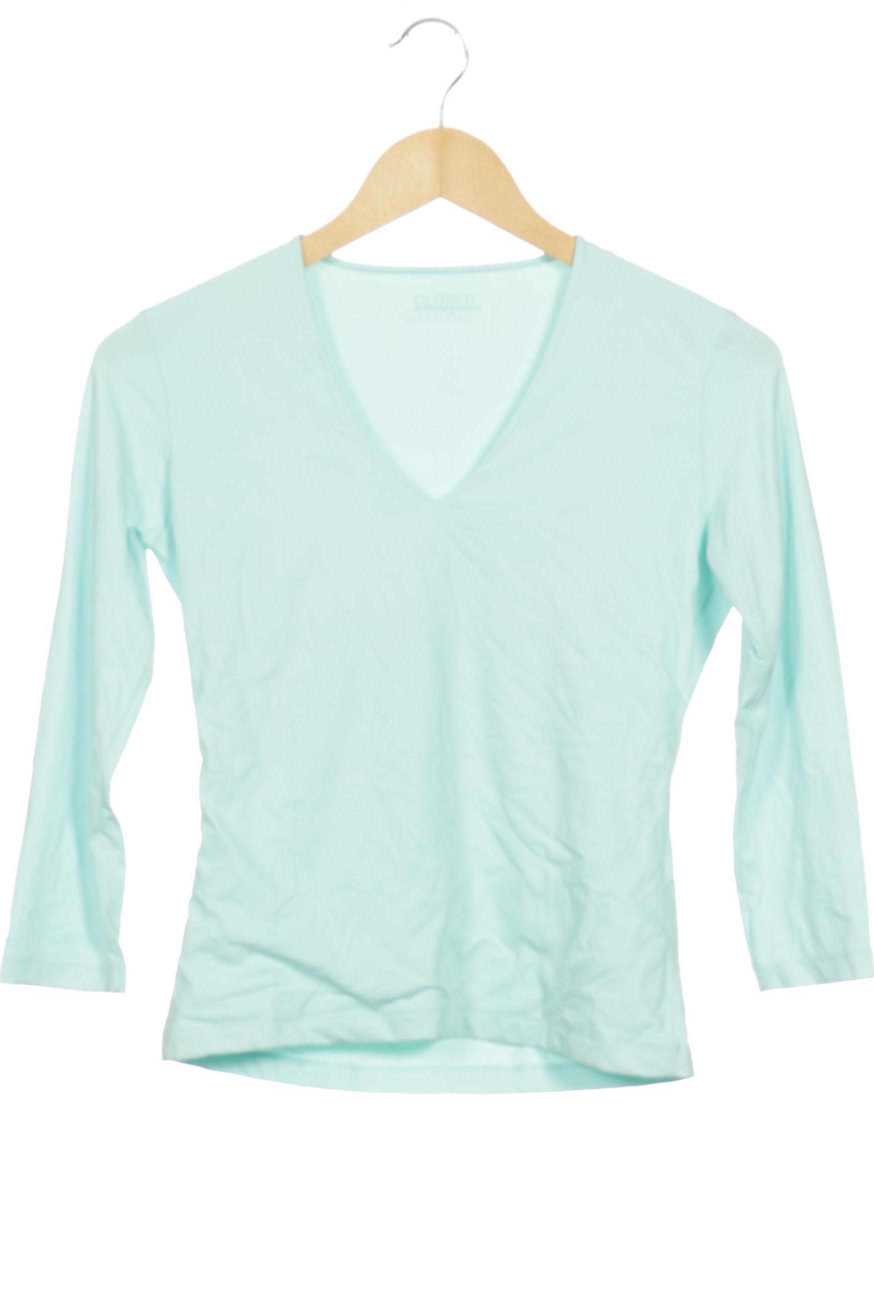 

Closed Damen Langarmshirt, blau, Gr.