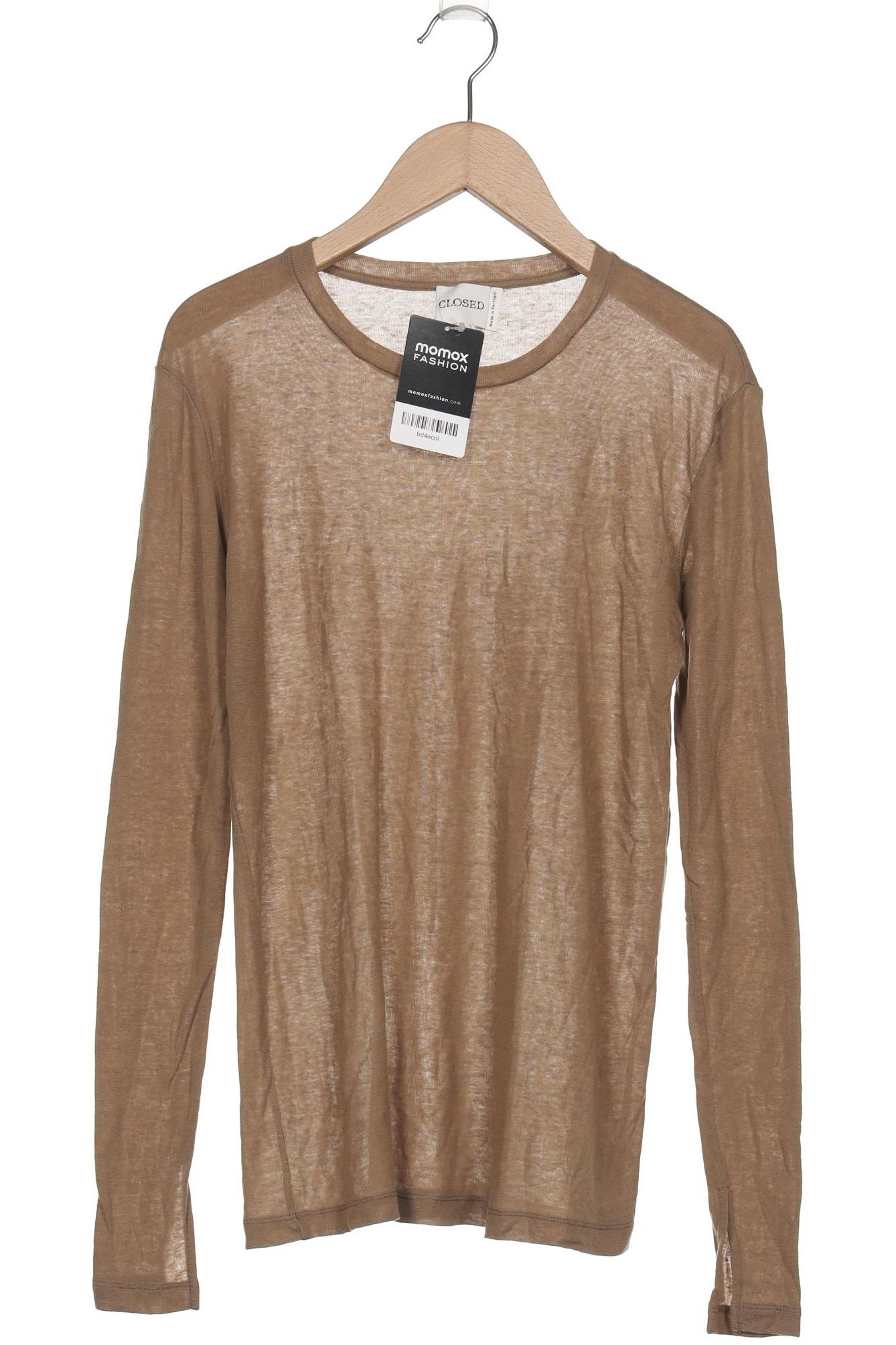 

Closed Damen Langarmshirt, beige, Gr. 36