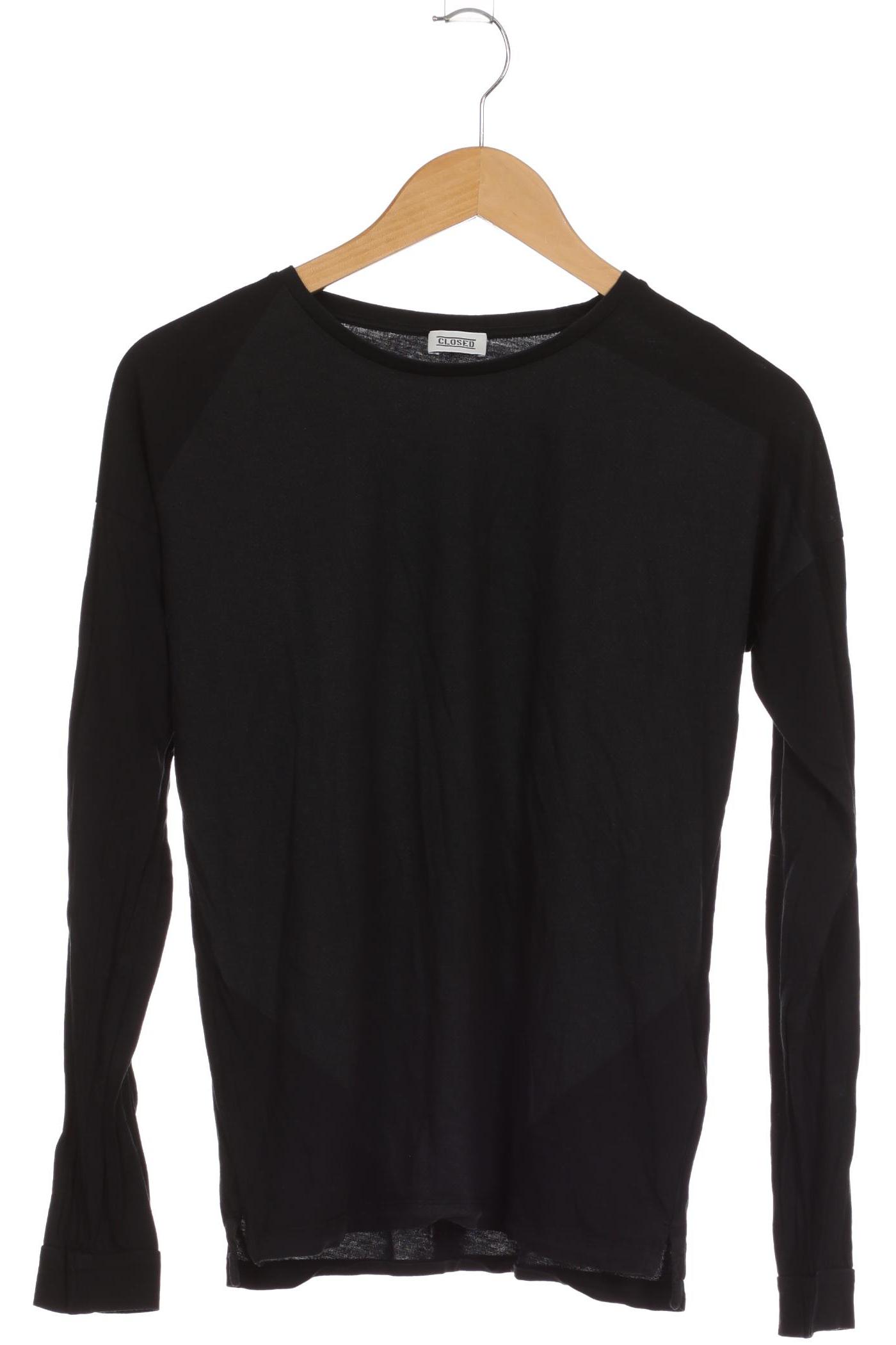 

Closed Damen Langarmshirt, schwarz, Gr. 36