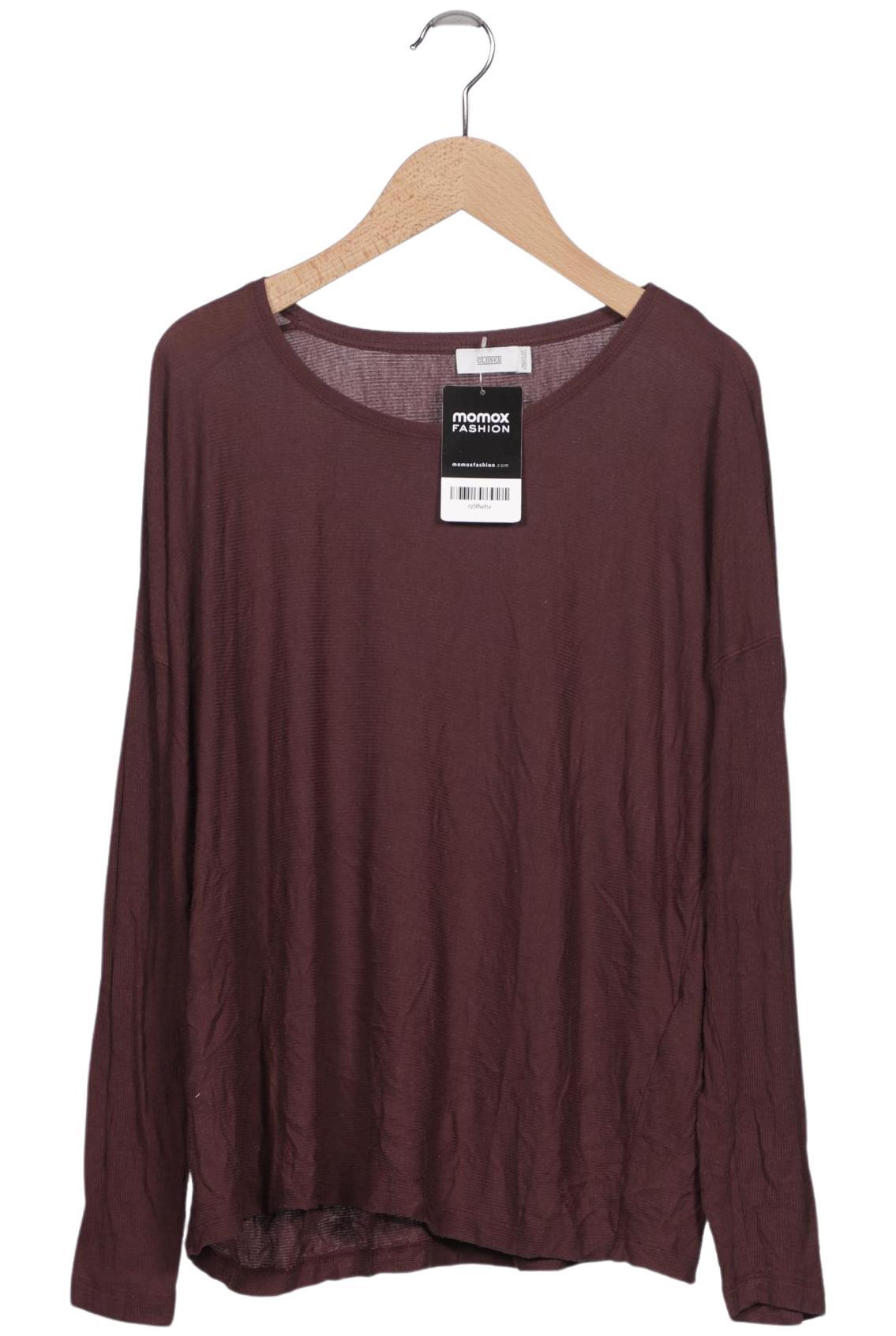 

Closed Damen Langarmshirt, bordeaux, Gr. 36