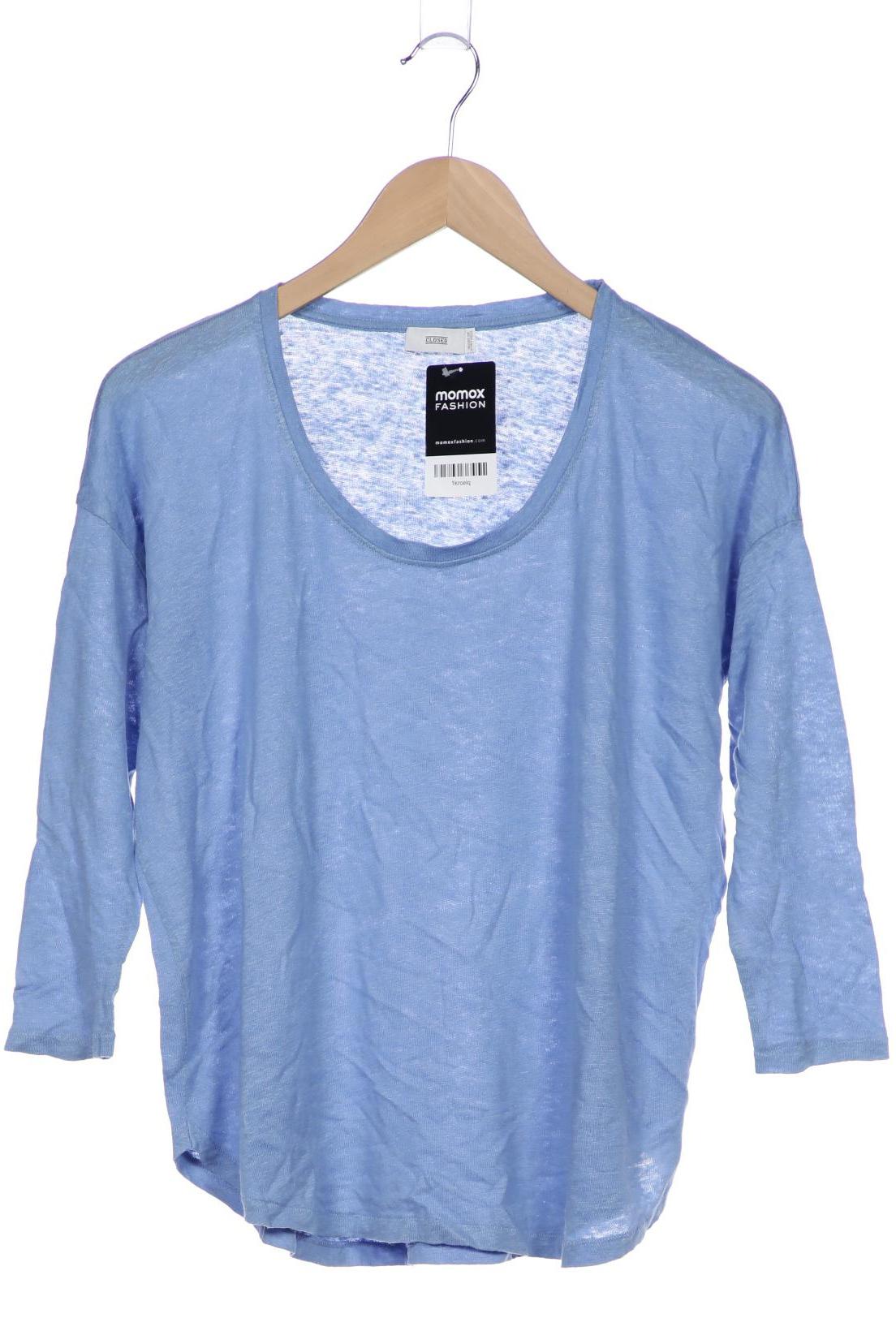 

Closed Damen Langarmshirt, blau, Gr. 34