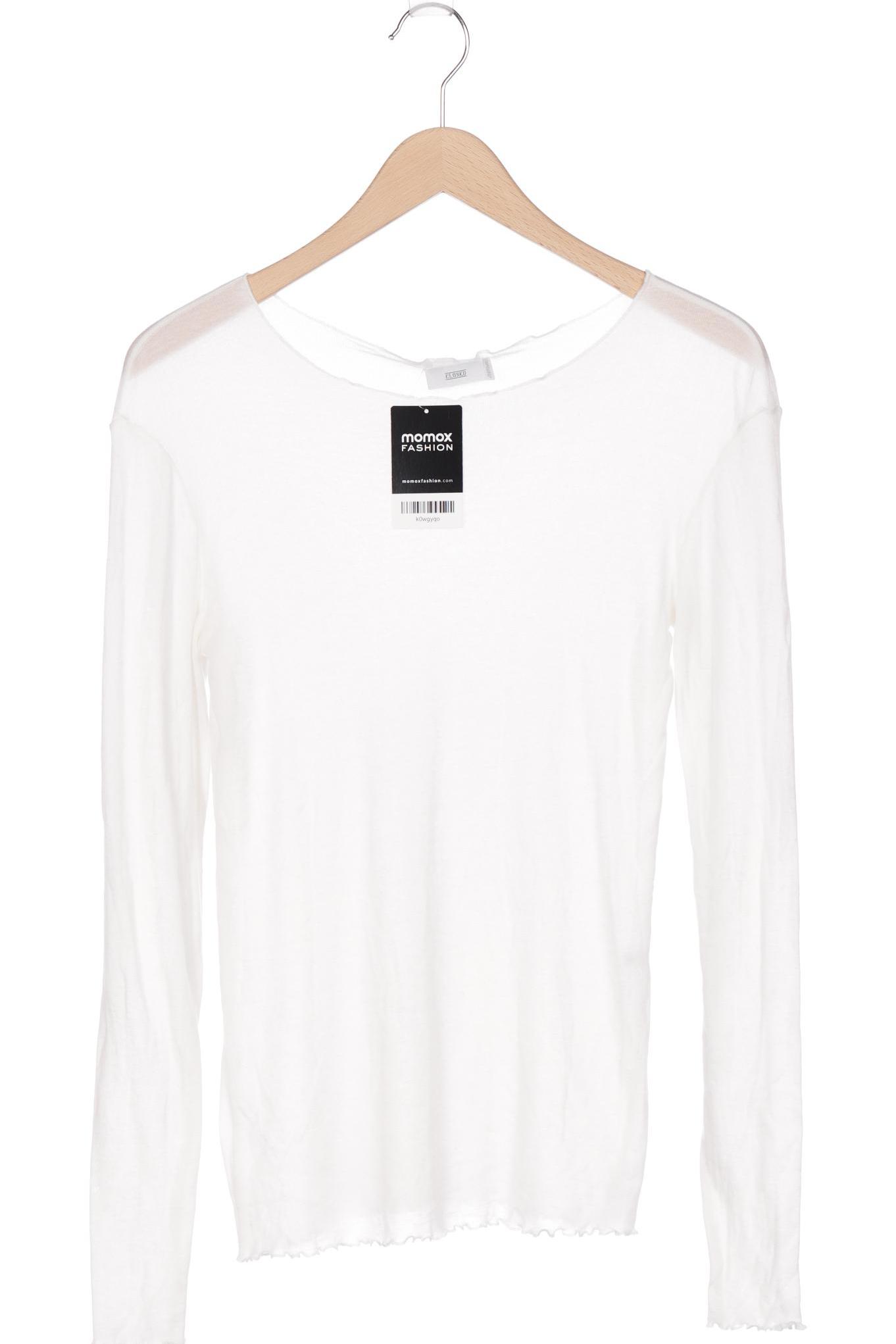 

Closed Damen Langarmshirt, weiß