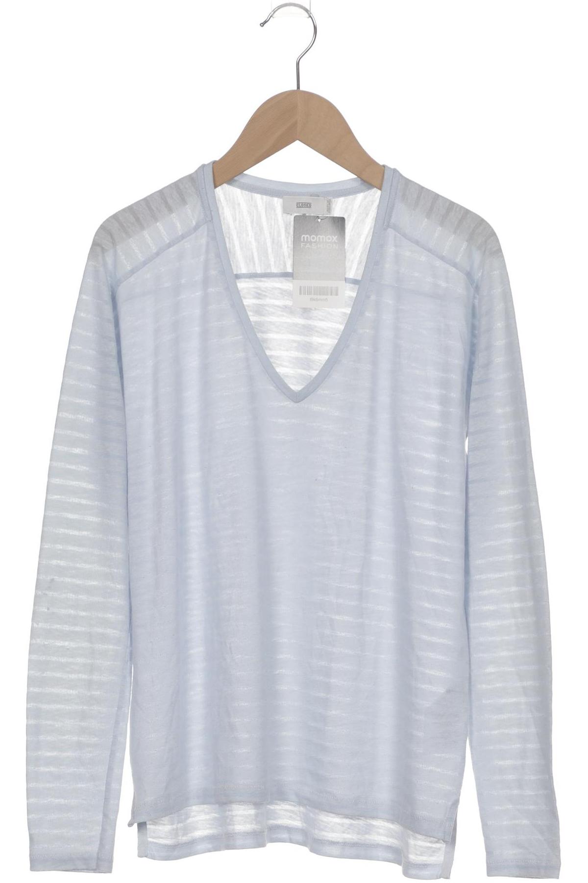

Closed Damen Langarmshirt, hellblau, Gr. 34