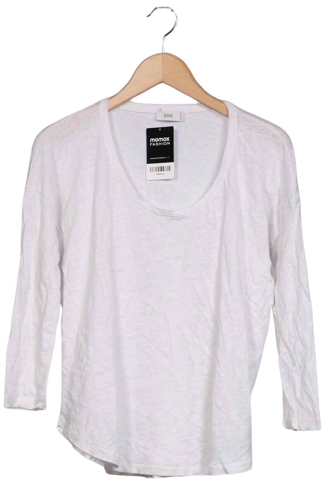

Closed Damen Langarmshirt, weiß, Gr. 34