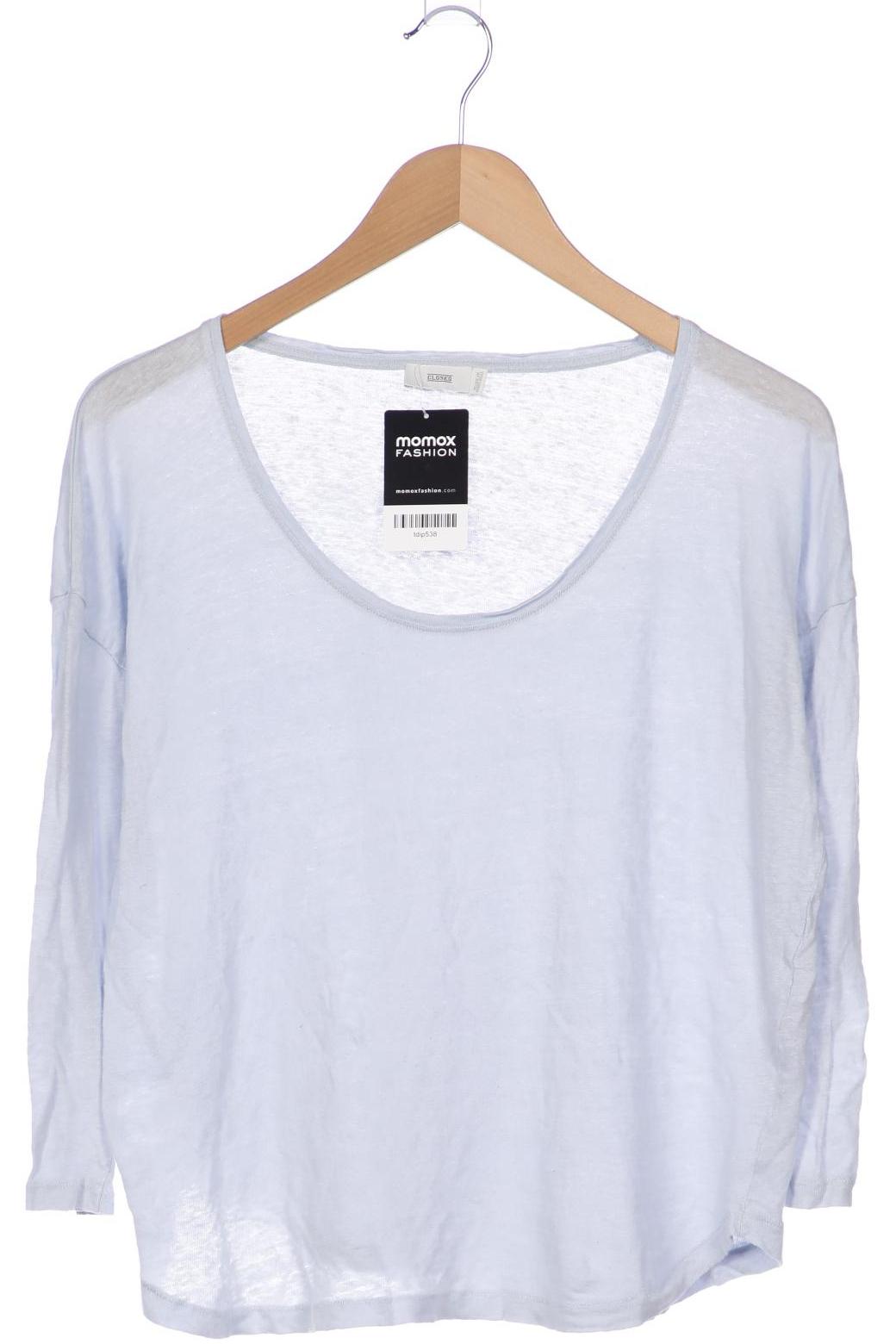 

Closed Damen Langarmshirt, hellblau, Gr. 34