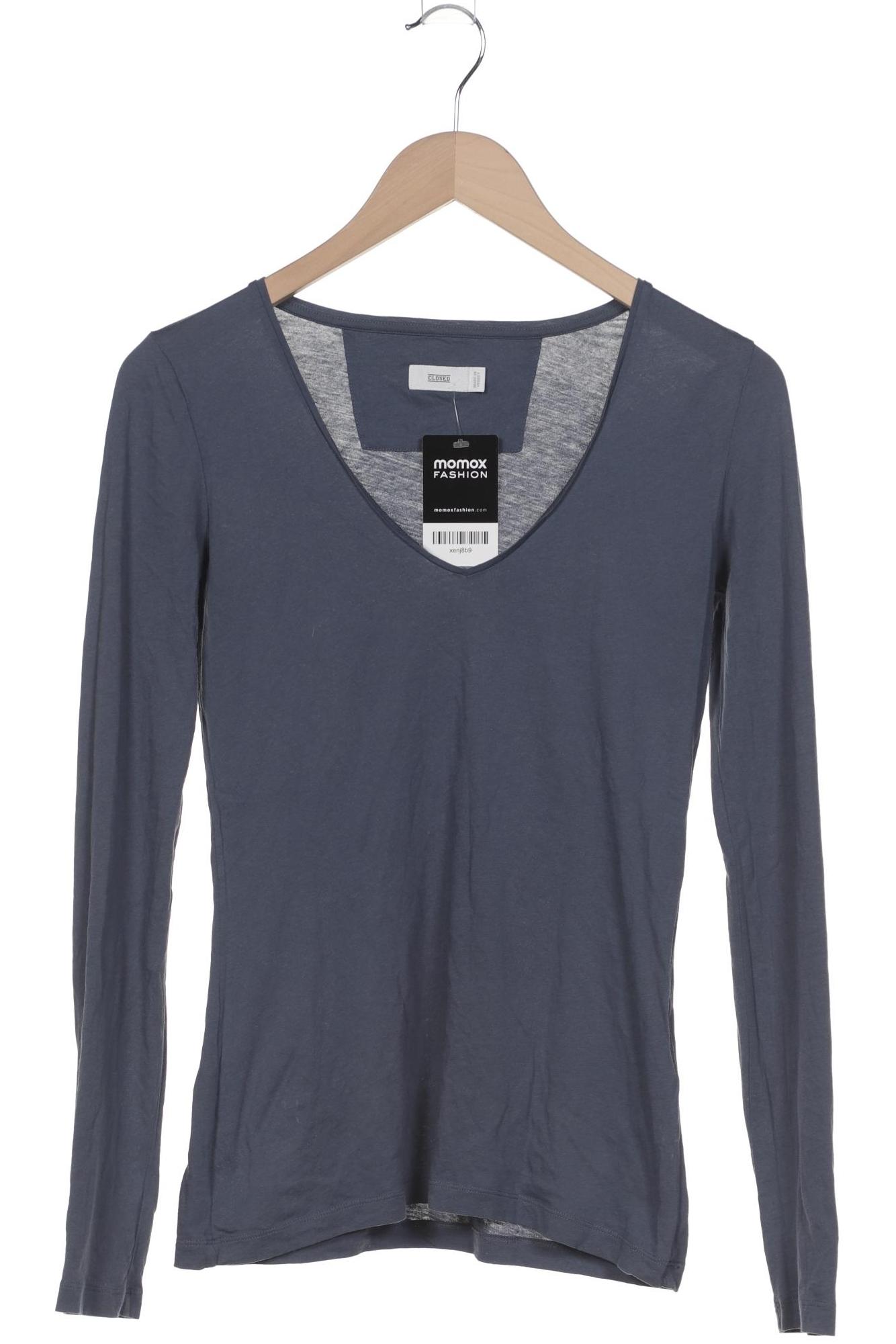 

Closed Damen Langarmshirt, blau, Gr. 34