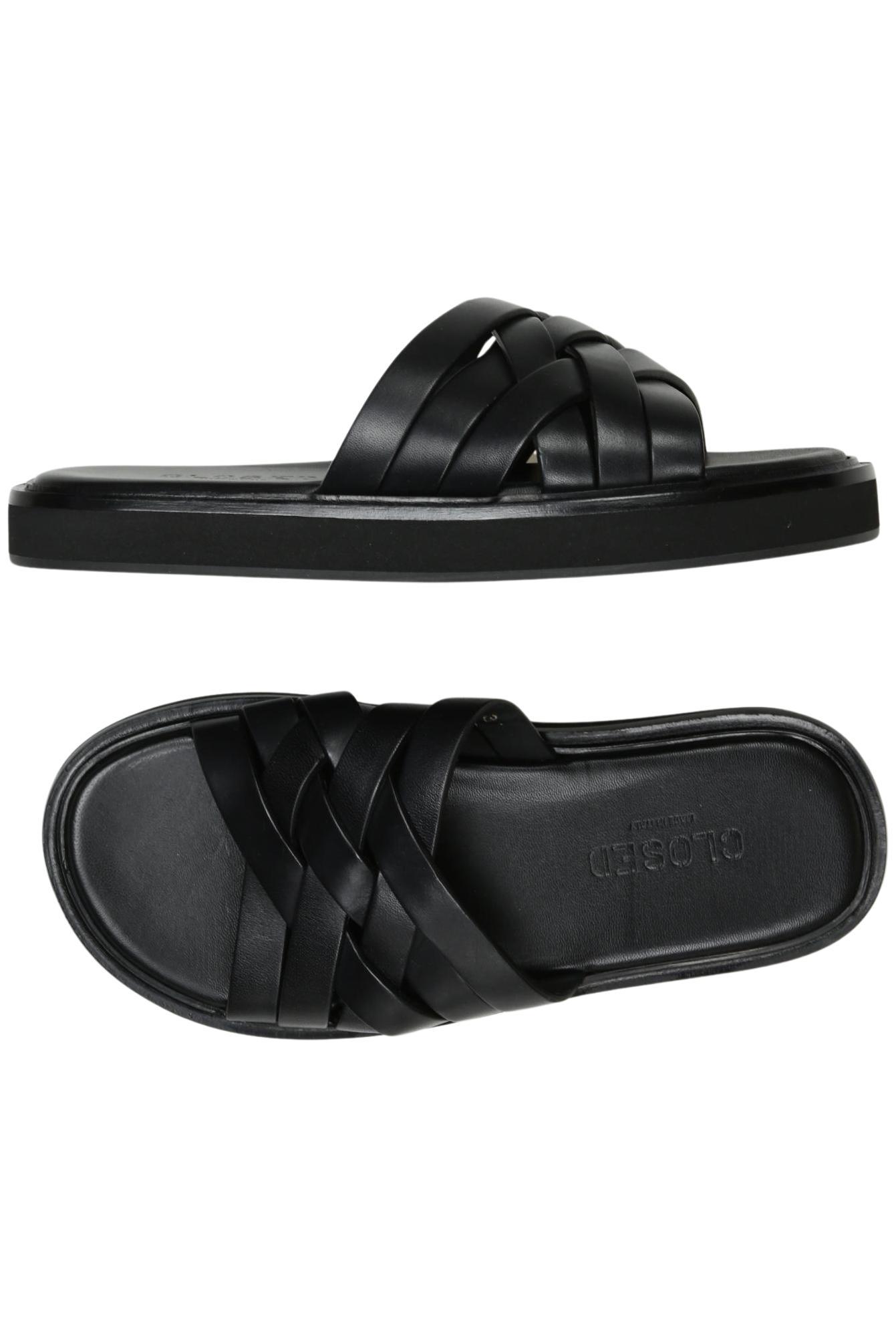 

Closed Damen Sandale, schwarz, Gr. 37