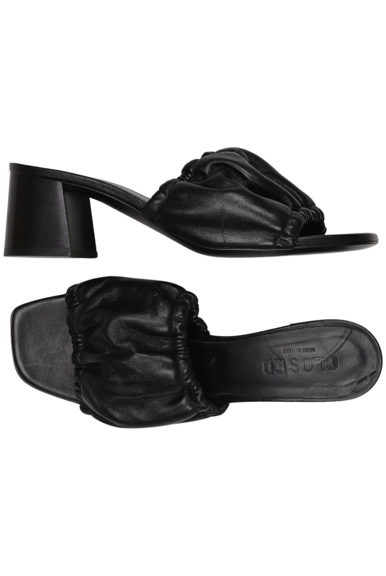 

Closed Damen Sandale, schwarz, Gr. 38