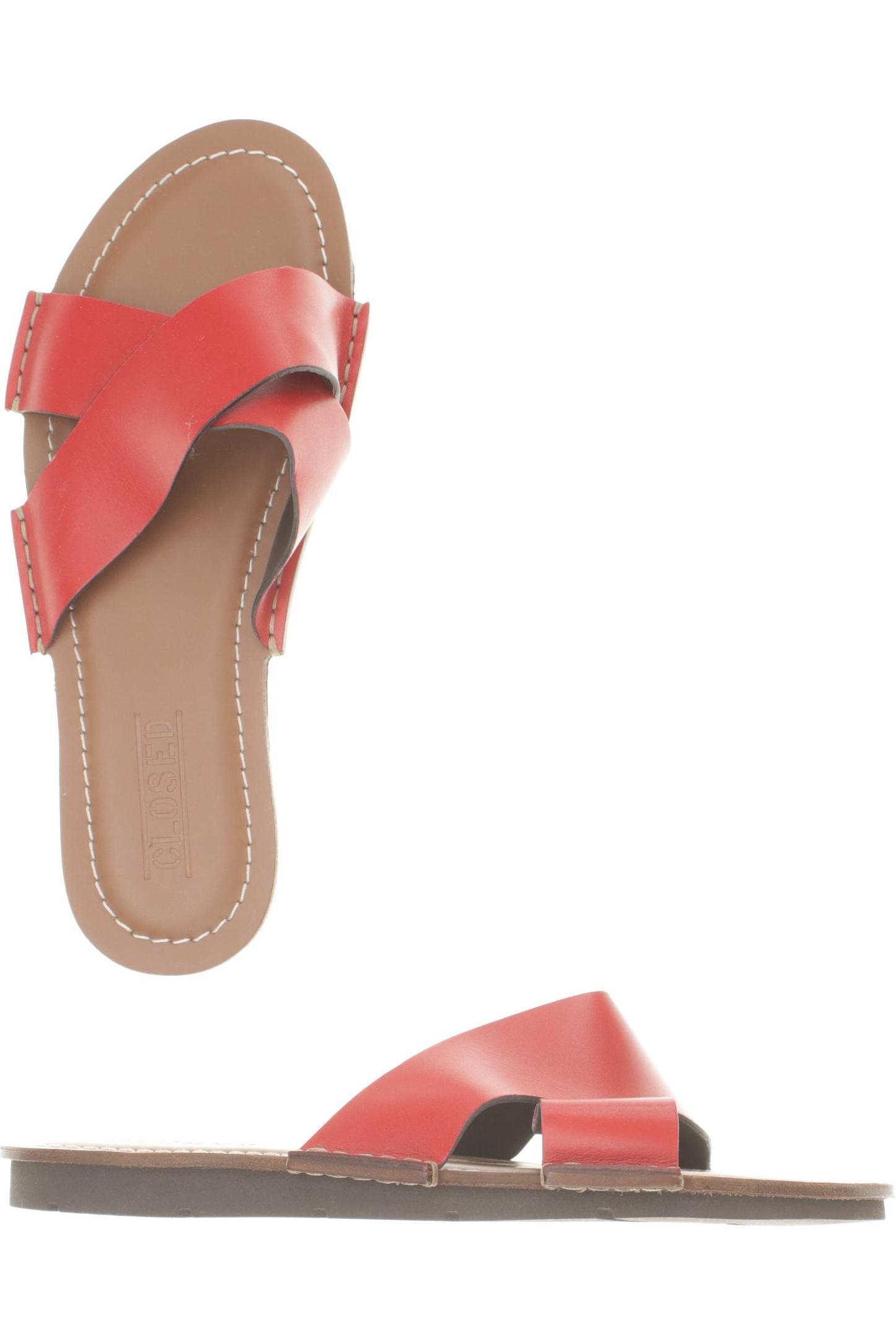 

Closed Damen Sandale, rot, Gr. 39