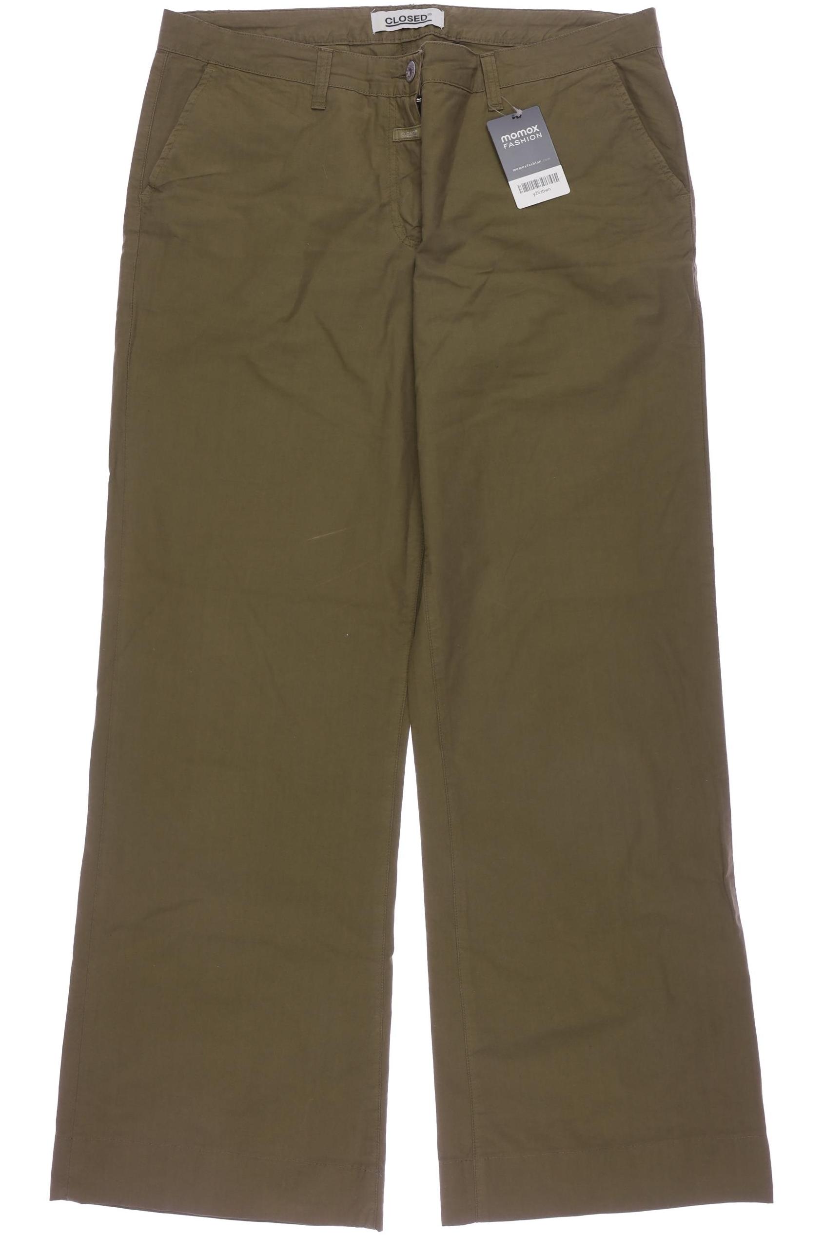 Thumbnail - Closed Damen Stoffhose, grün, Gr. 50