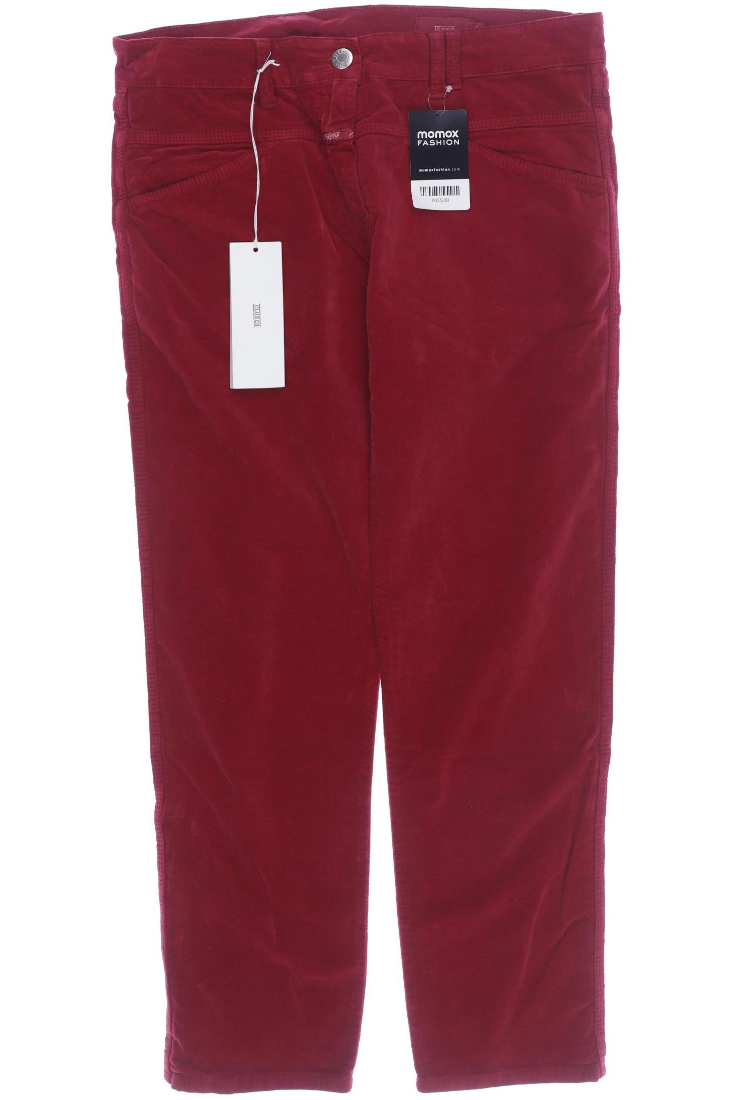 

Closed Damen Stoffhose, rot