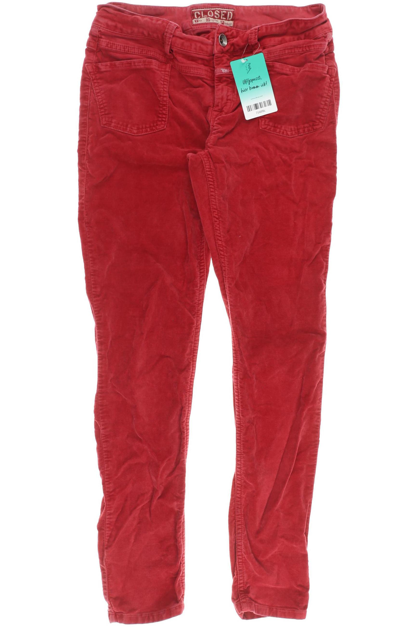 

Closed Damen Stoffhose, rot, Gr. 27