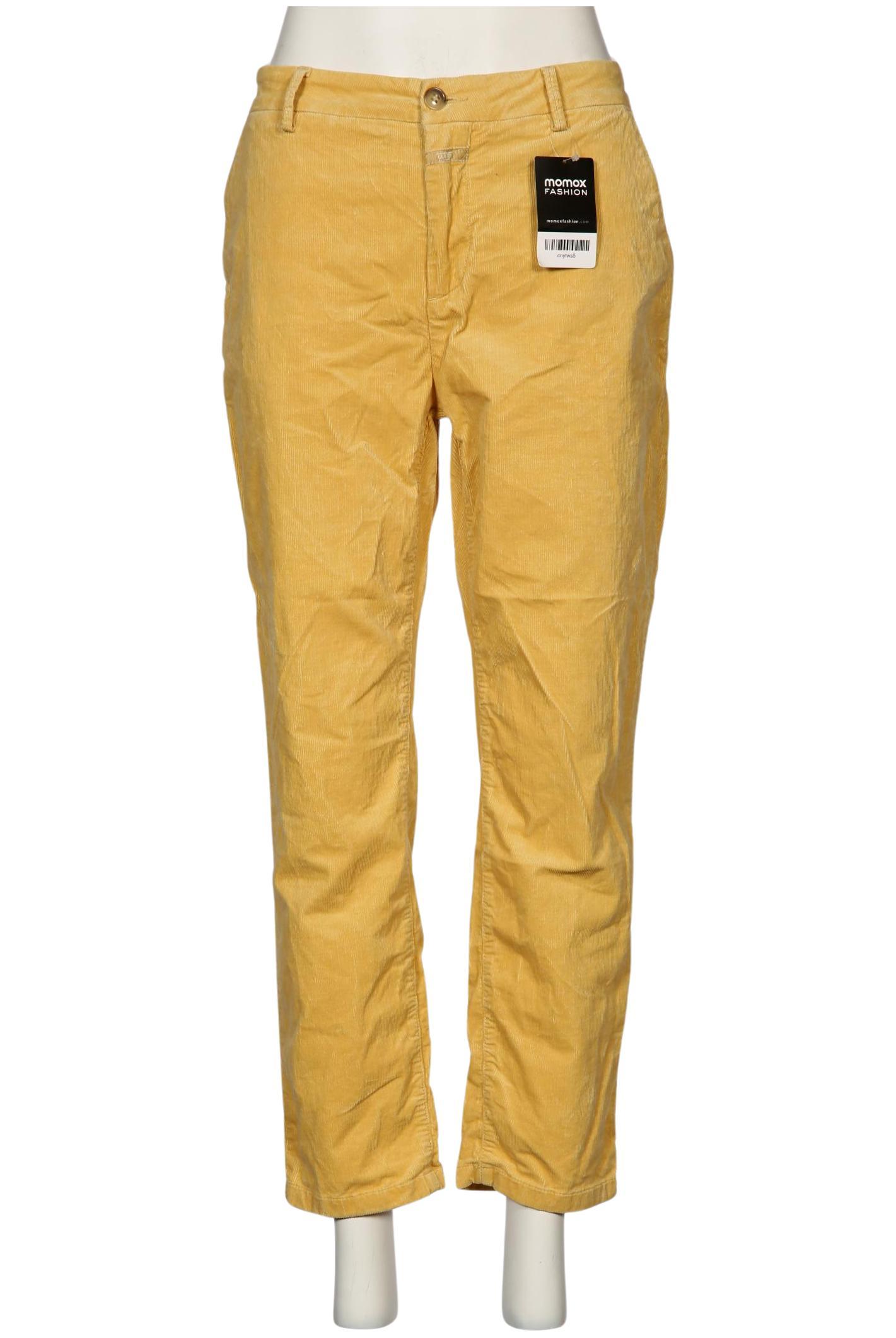 

Closed Damen Stoffhose, gelb, Gr. 31