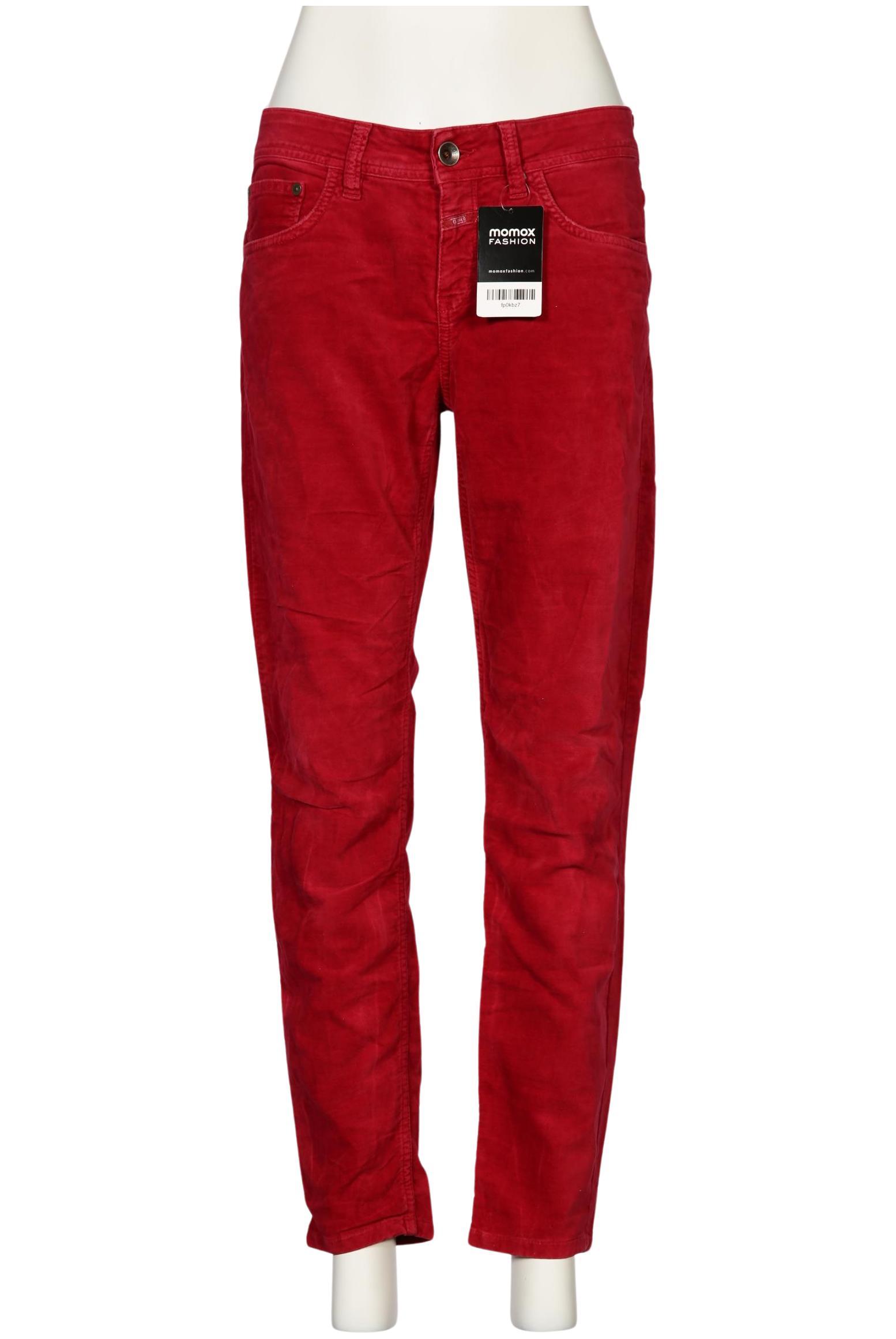 

Closed Damen Stoffhose, rot, Gr. 28