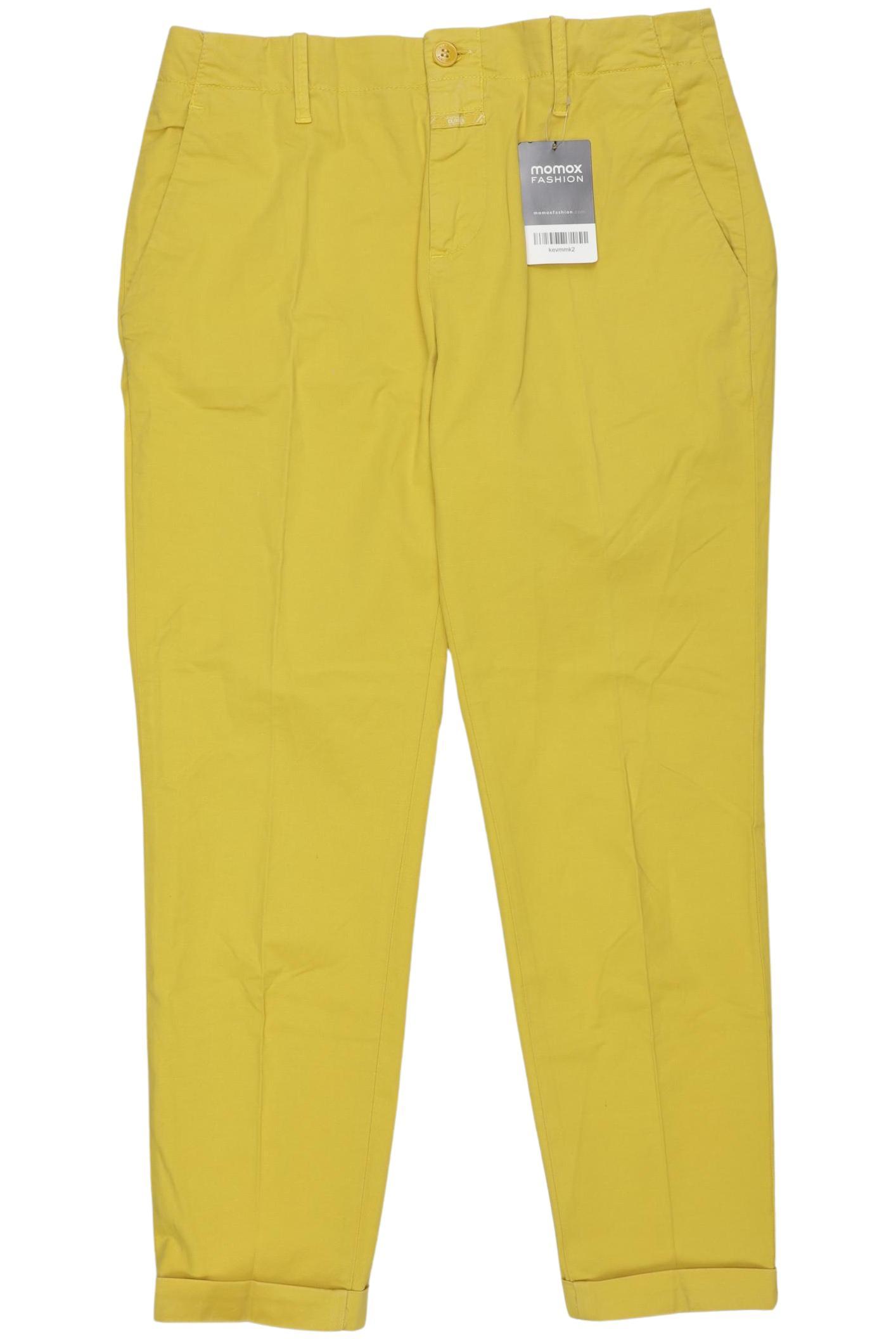 

Closed Damen Stoffhose, gelb, Gr. 26