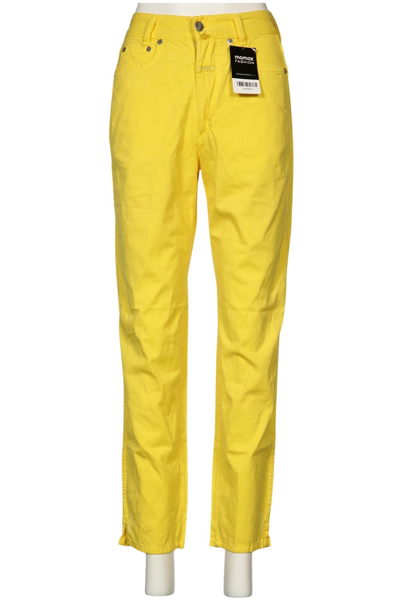 

Closed Damen Stoffhose, gelb, Gr. 42